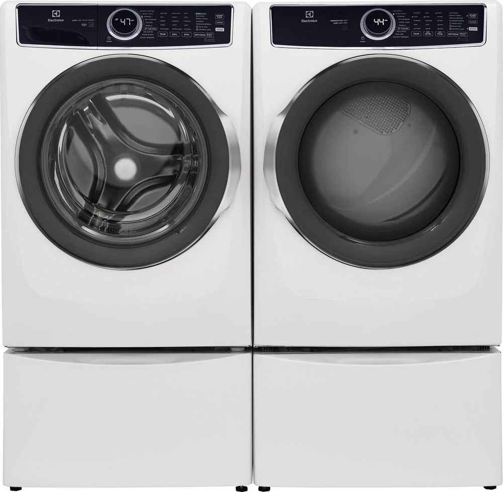 Electrolux White Front Load Steam Washer (5.2 Cu. Ft.) - ELFW7537AW - Image 8