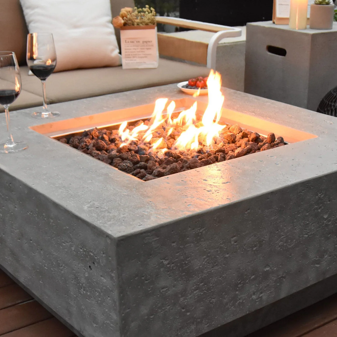Elementi Manhattan Fire Table - Propane - Image 5