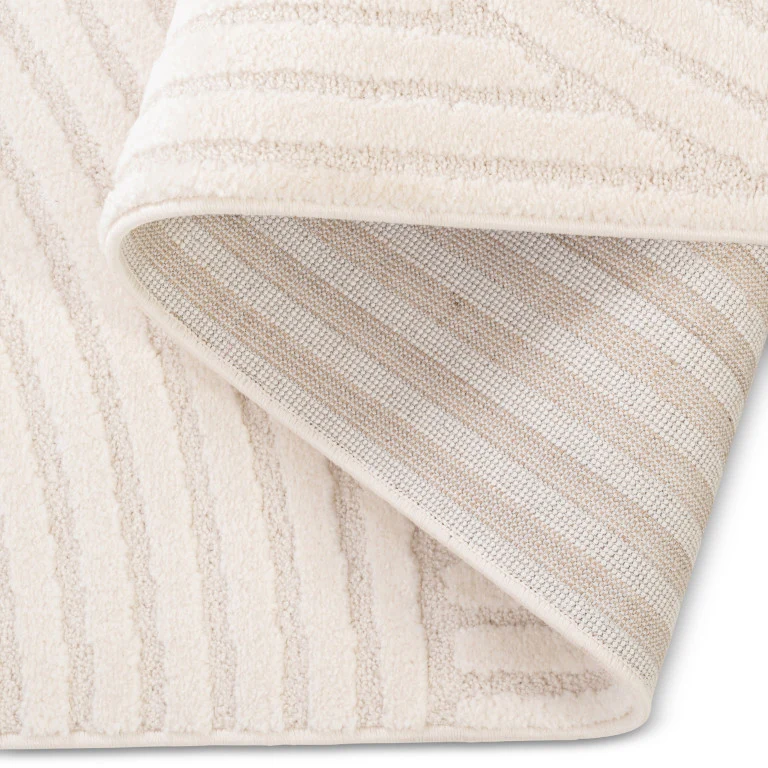 Elio Arches Rug - 5' x 8' - Almond Cream - Image 2