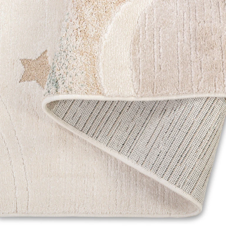 Elio Kids Clouds Rug - 4' x 6' - Natural - Image 4