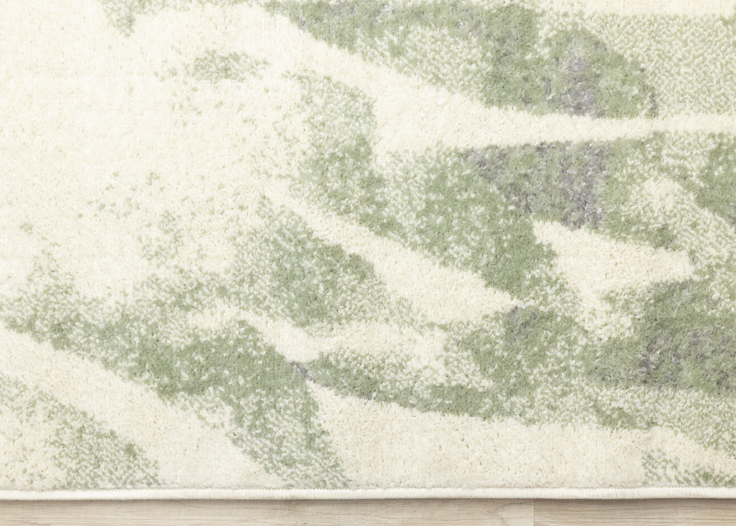 Elise Contemporary Botanical Area Rug - 5' X 8' - Cream/Green - Image 9