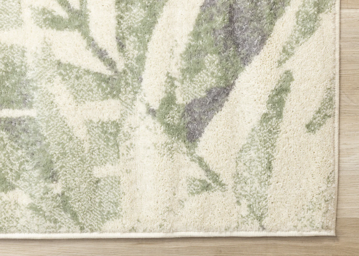 Elise Contemporary Botanical Area Rug - 8' X 11' - Cream/Green - Image 6
