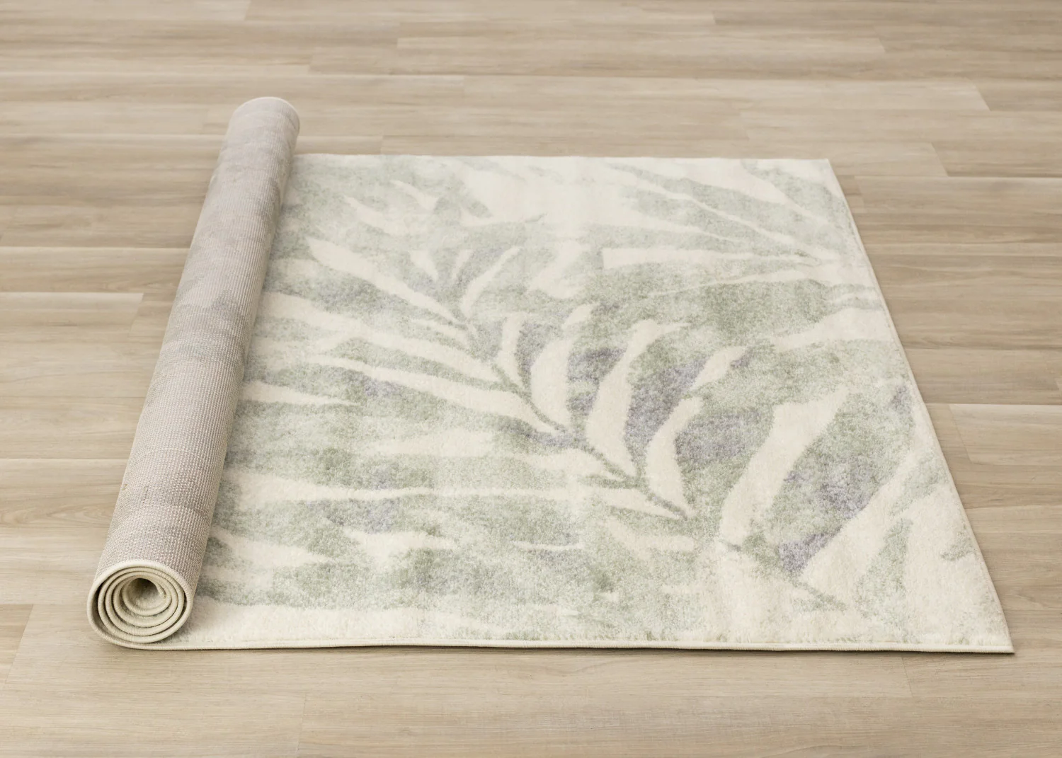 Elise Contemporary Botanical Area Rug - 8' X 11' - Cream/Green - Image 8