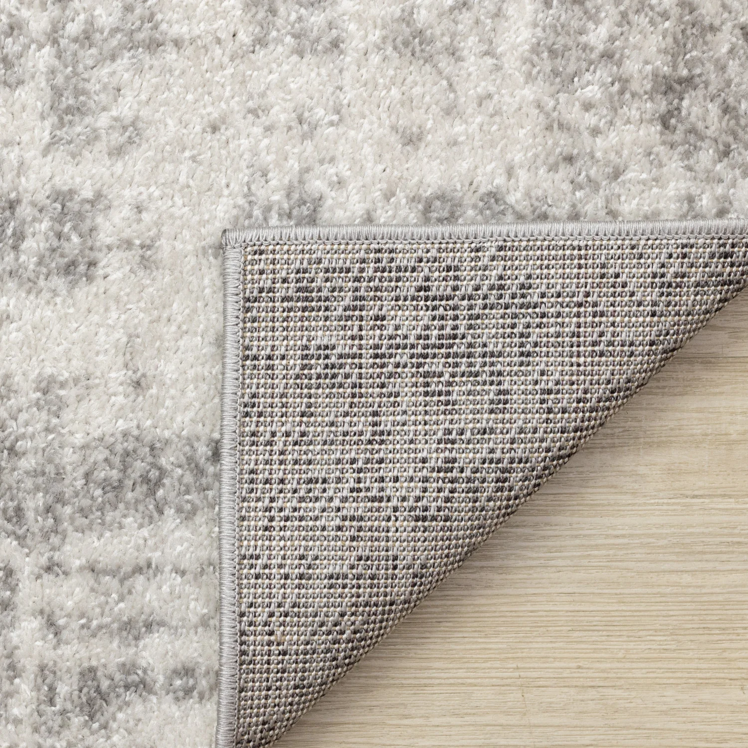 Elise Modern Geometric Area Rug - 5' X 8' - Grey/Black/White - Image 11