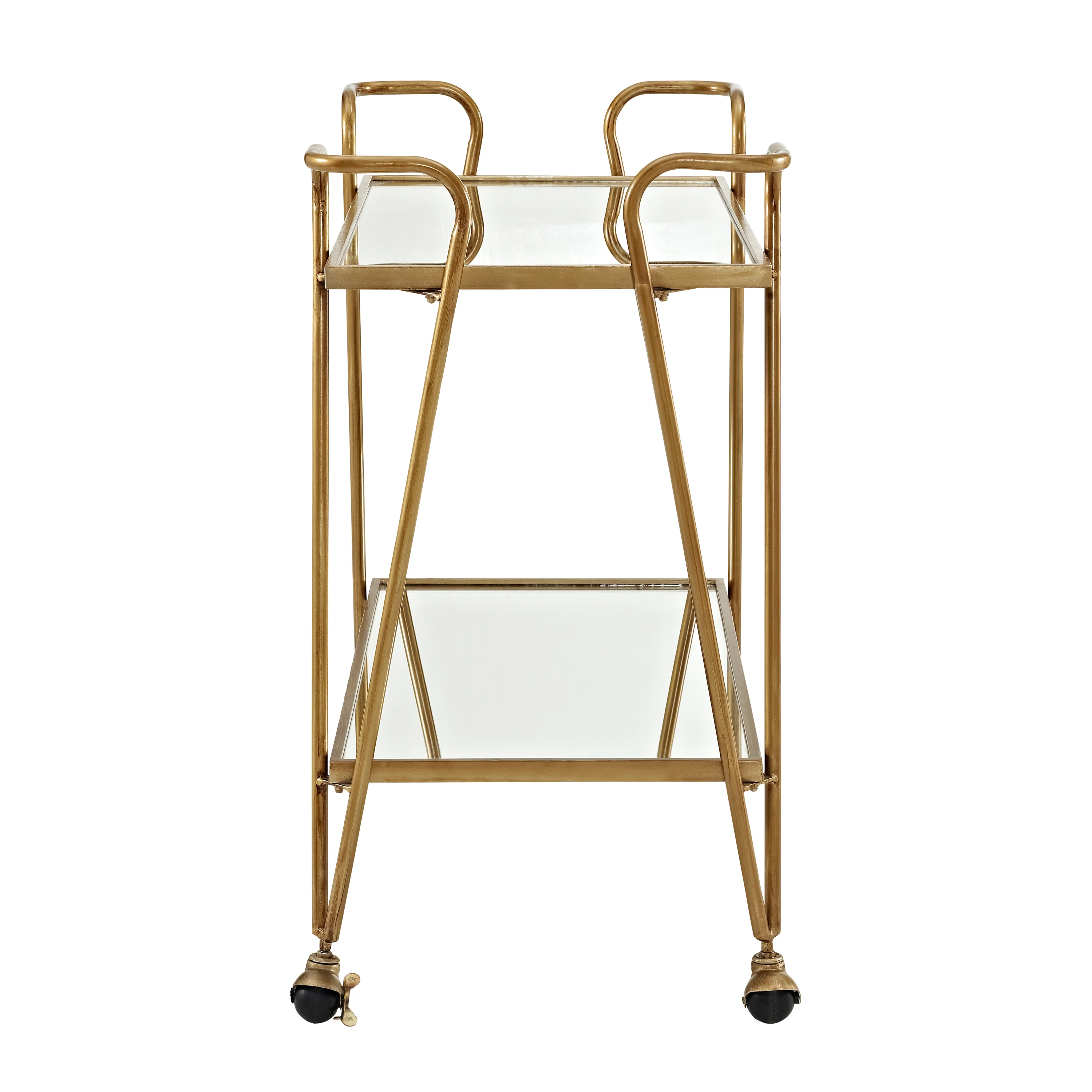Ellie Bar Cart - Gold - Image 4