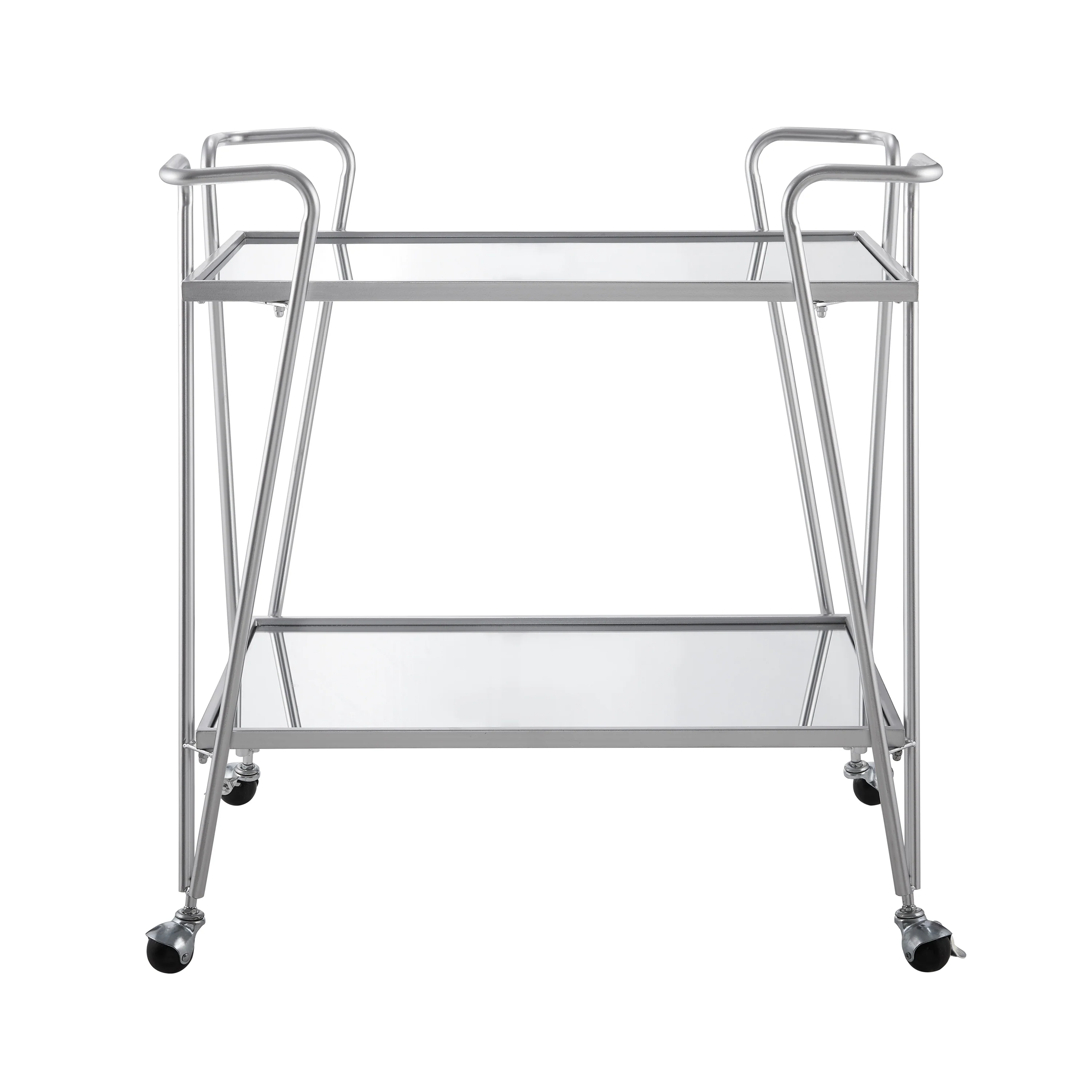 Ellie Bar Cart - Silver - Image 3