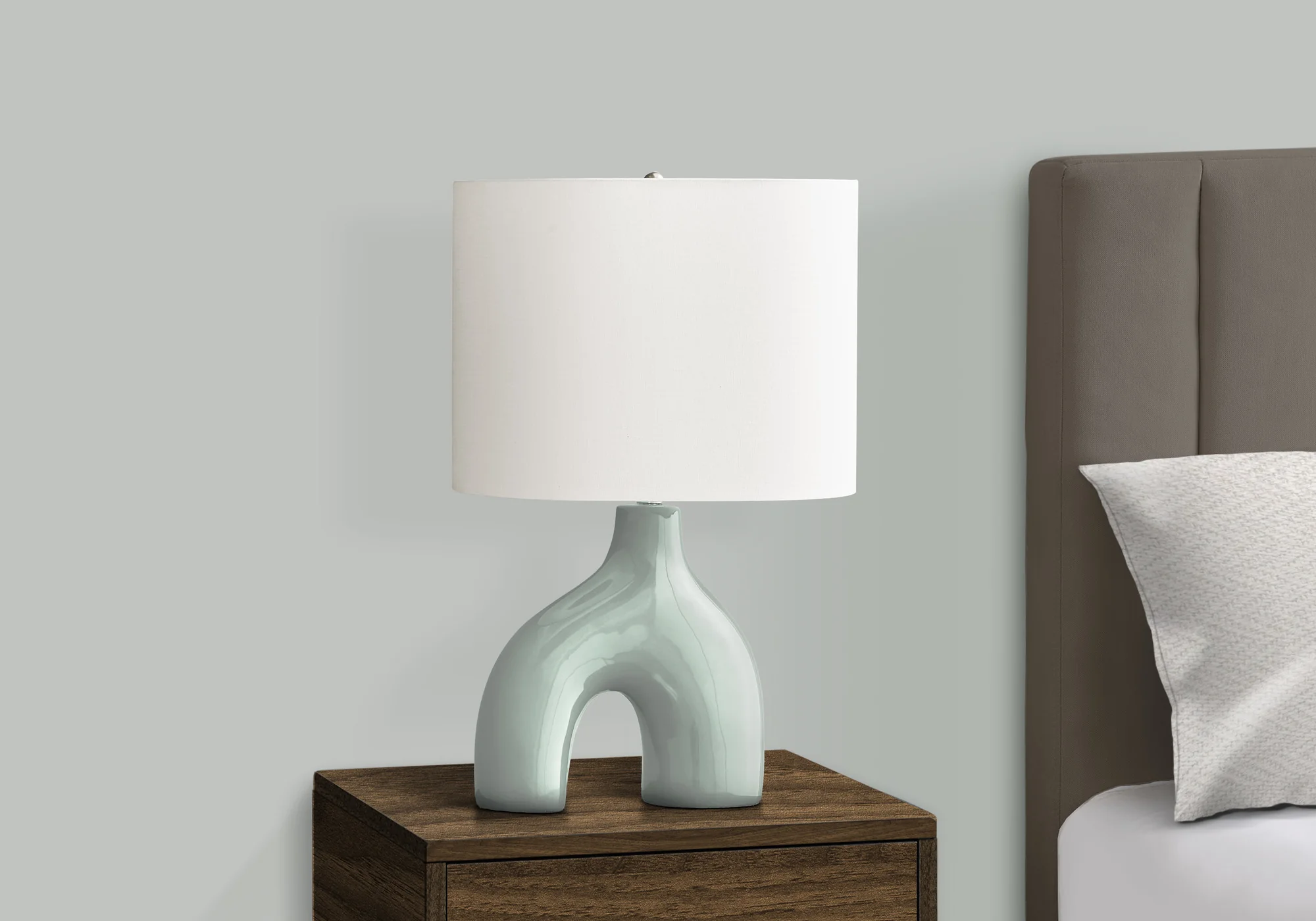 Elm Table Lamp - Green - Image 3