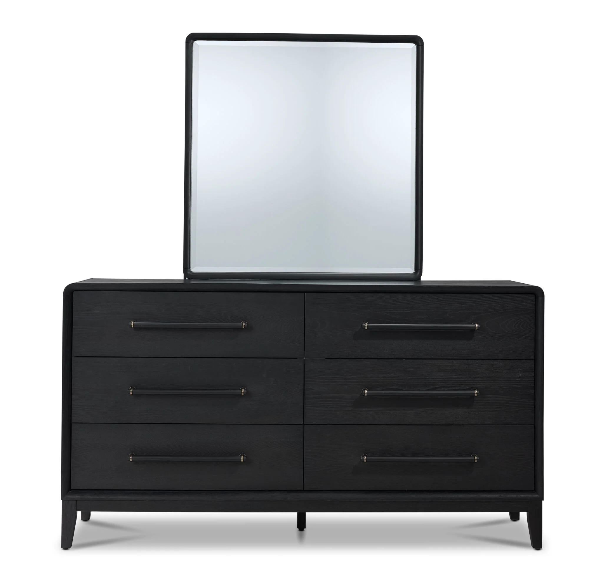 In Harmony - Elure 6-Drawer Dresser - Peppercorn - Image 4