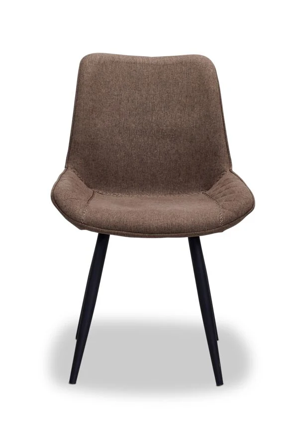 Elxse Side Chair-Brown, Black - Image 2