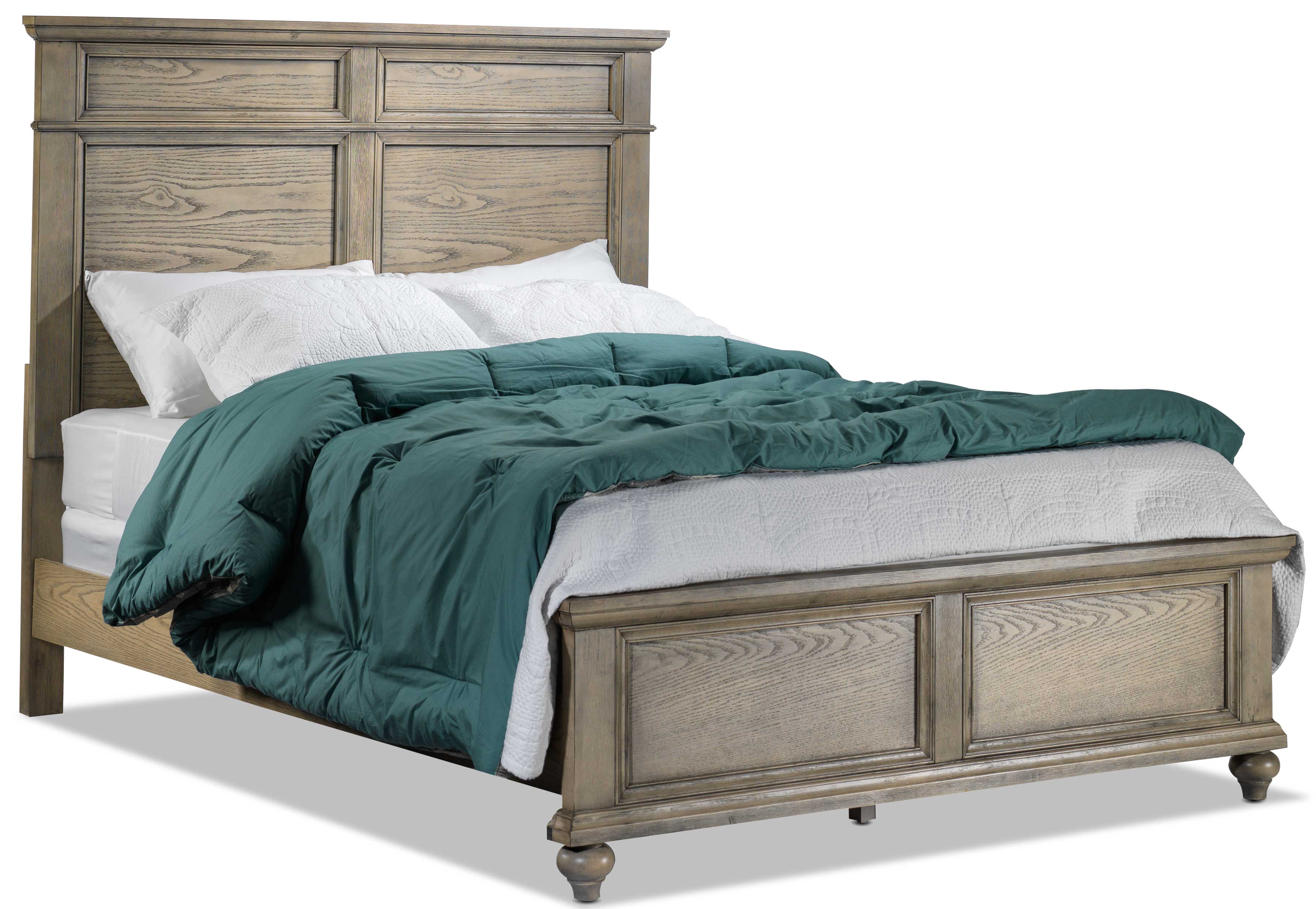 Emma 5-Piece King Bedroom Package - Oak - Image 2