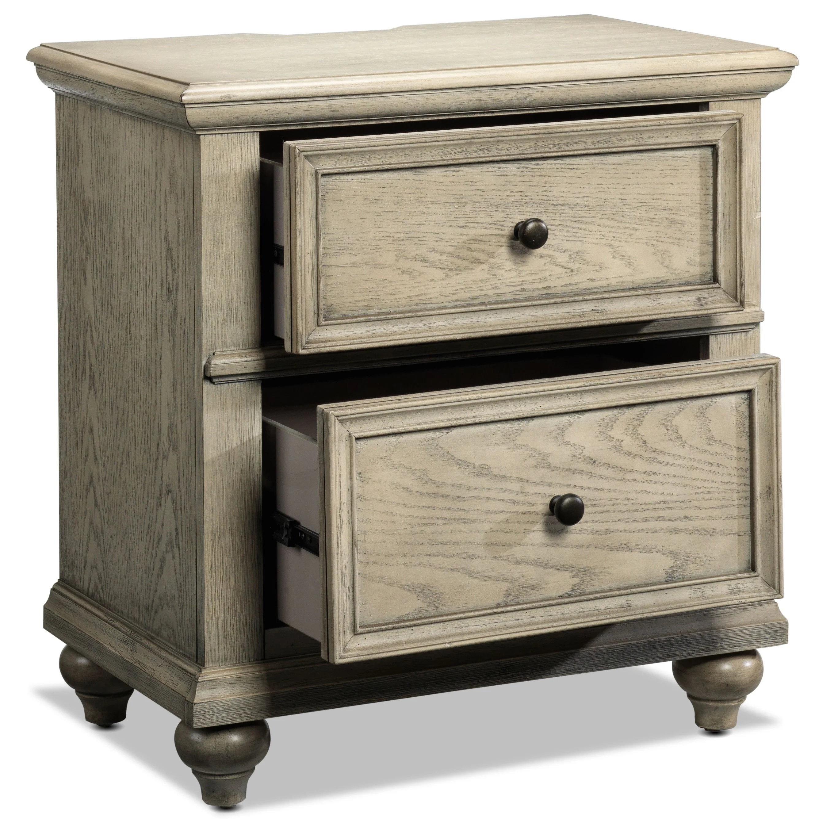 Emma Night Table - Oak - Image 2