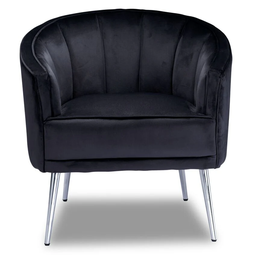 Emory Accent Chair - Black - Image 2