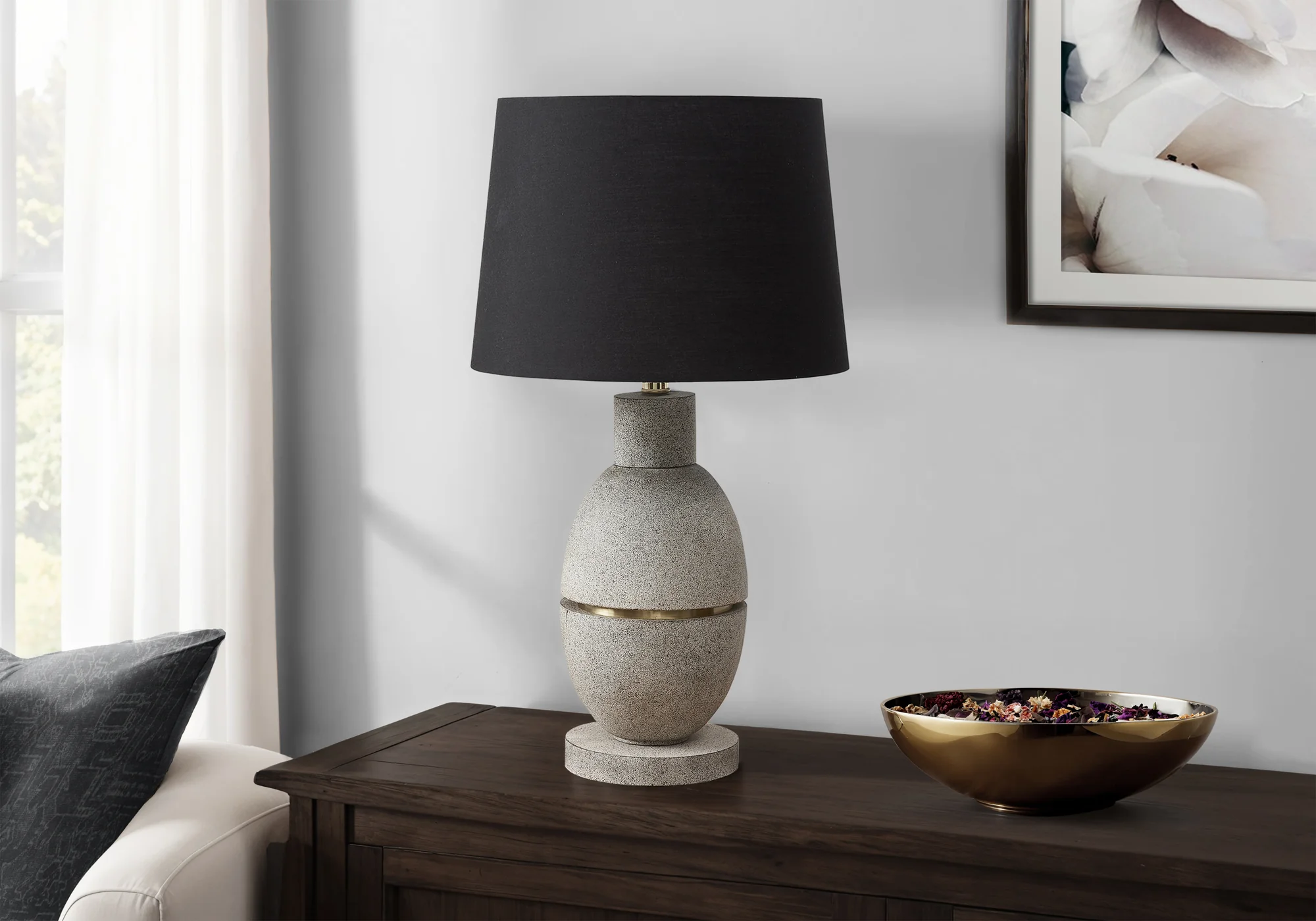 Eno Table Lamp - Grey - Image 2