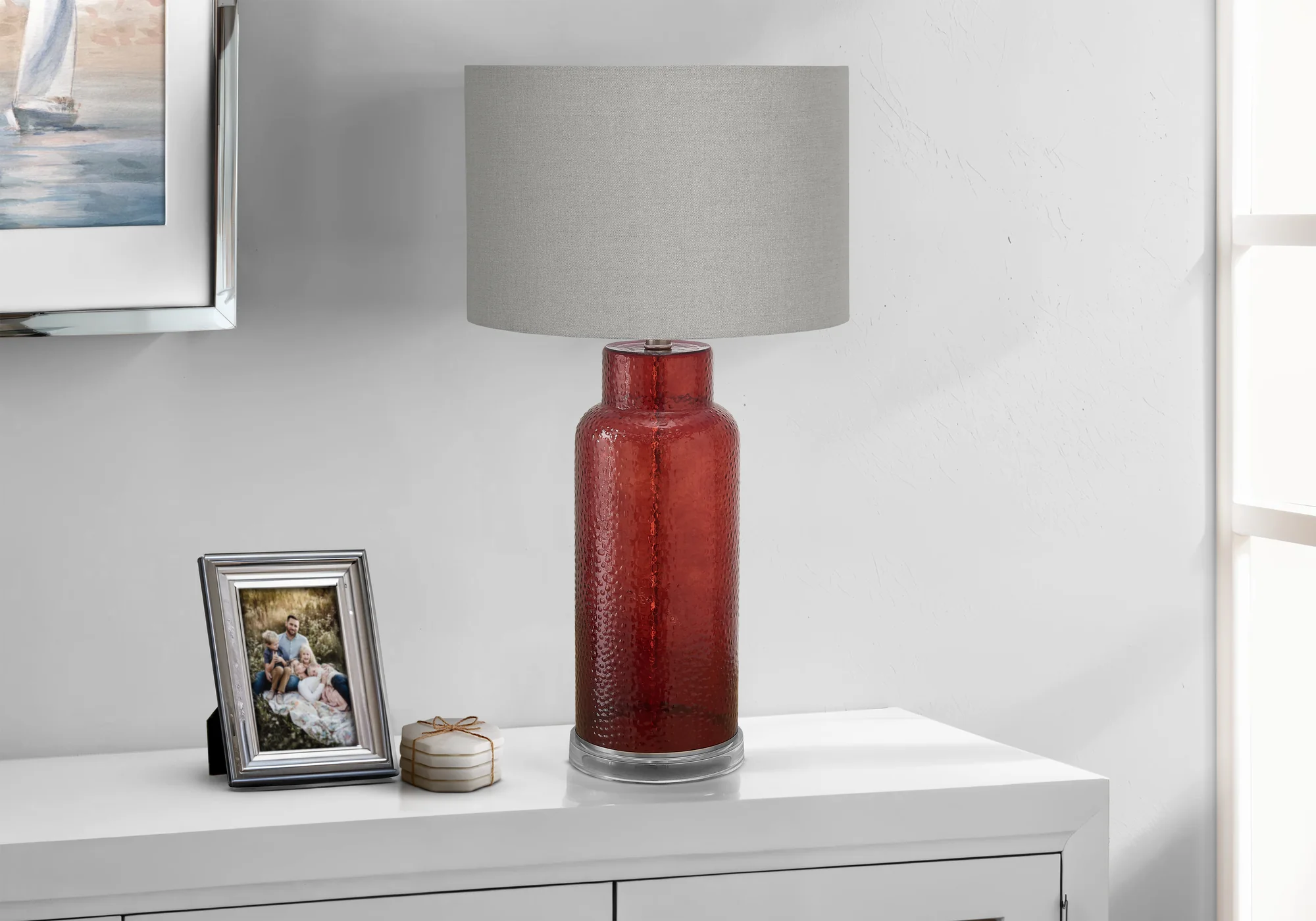Eon Table Lamp - Red - Image 2