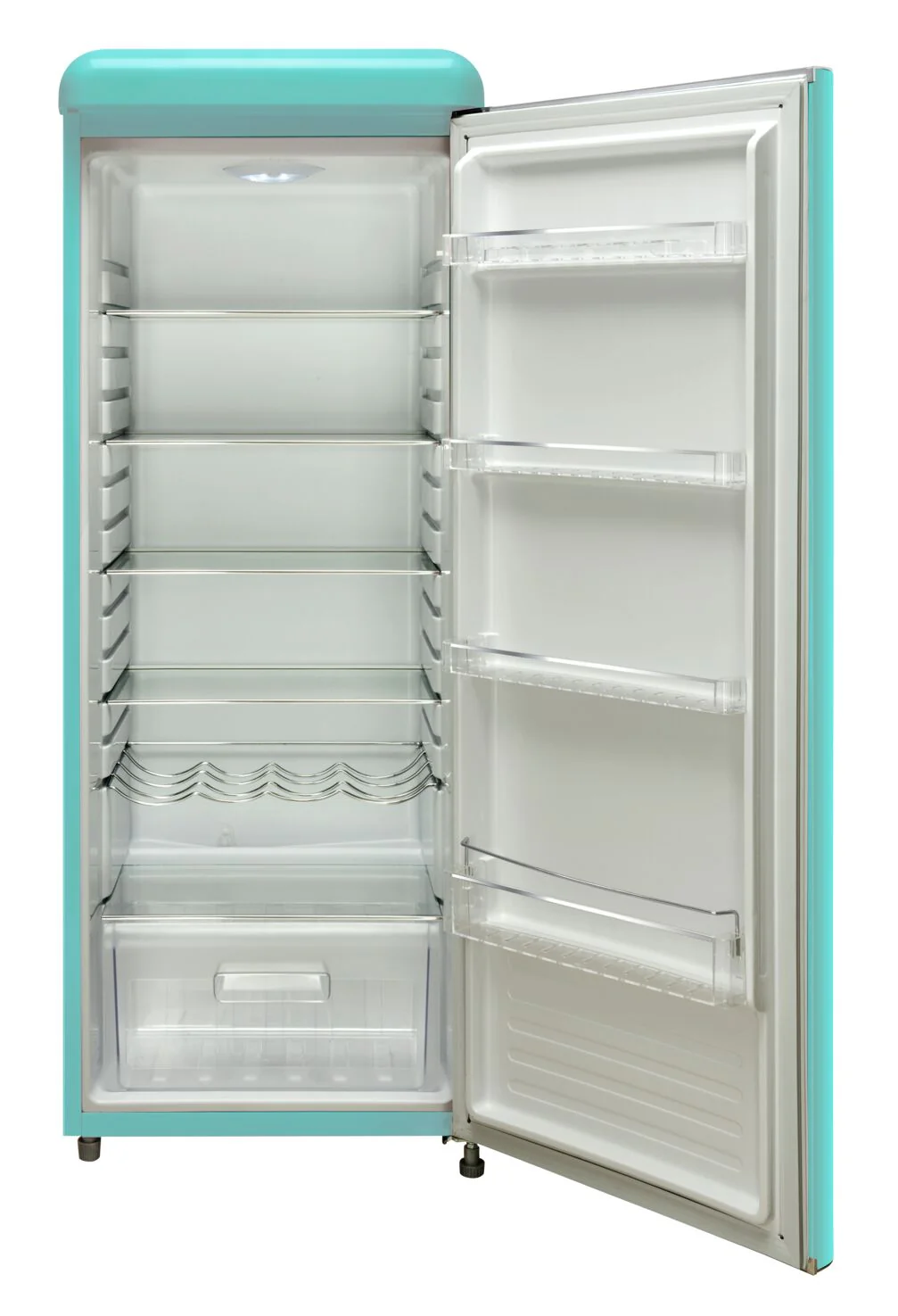 Epic 21.5" 9 Cu. Ft. Aqua-Turquoise Retro All Refrigerator - ERAR88TIF - Image 3