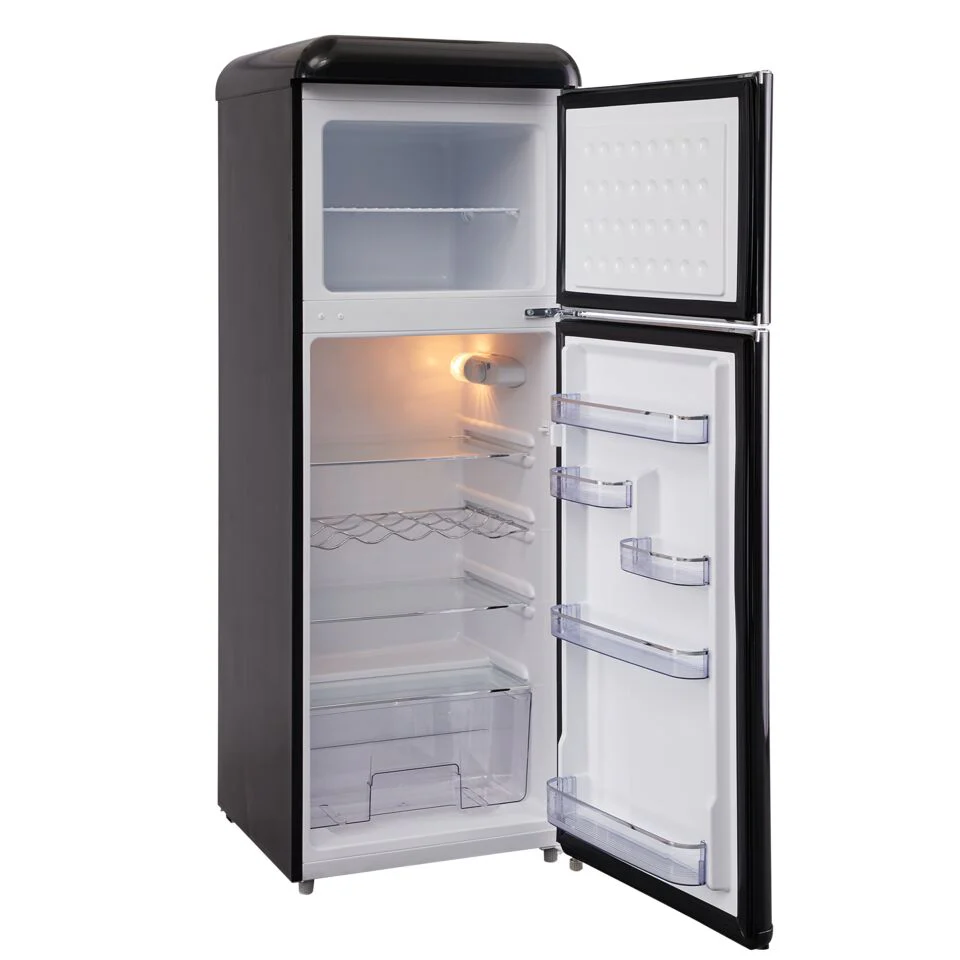 Epic 21.5" 7.5 Cu. Ft. Black Retro Top-Freezer Refrigerator - ERR82BL-1 - Image 3