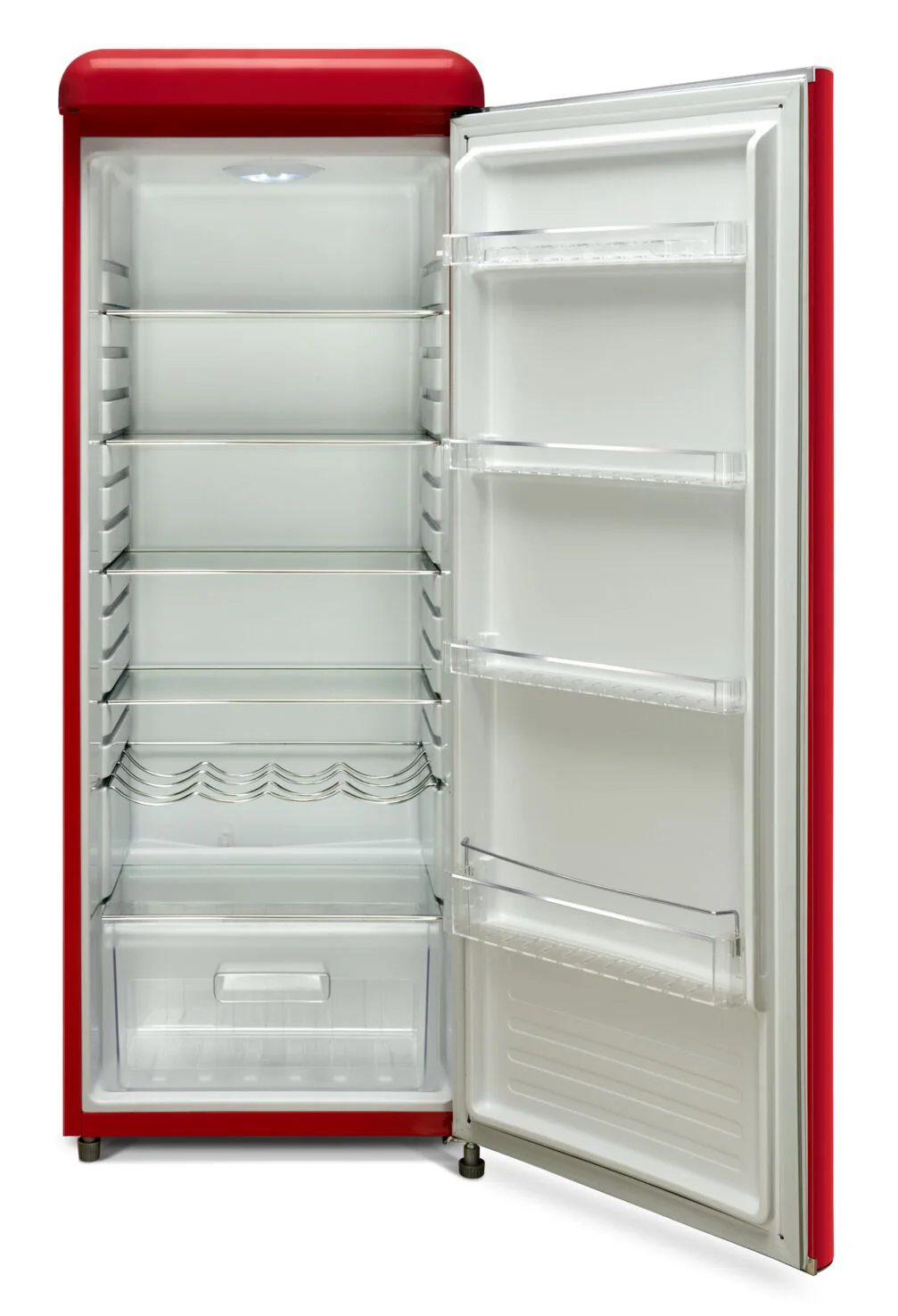Epic 21.5" 9 Cu. Ft. Red Retro All Refrigerator- ERAR88RED - Image 2