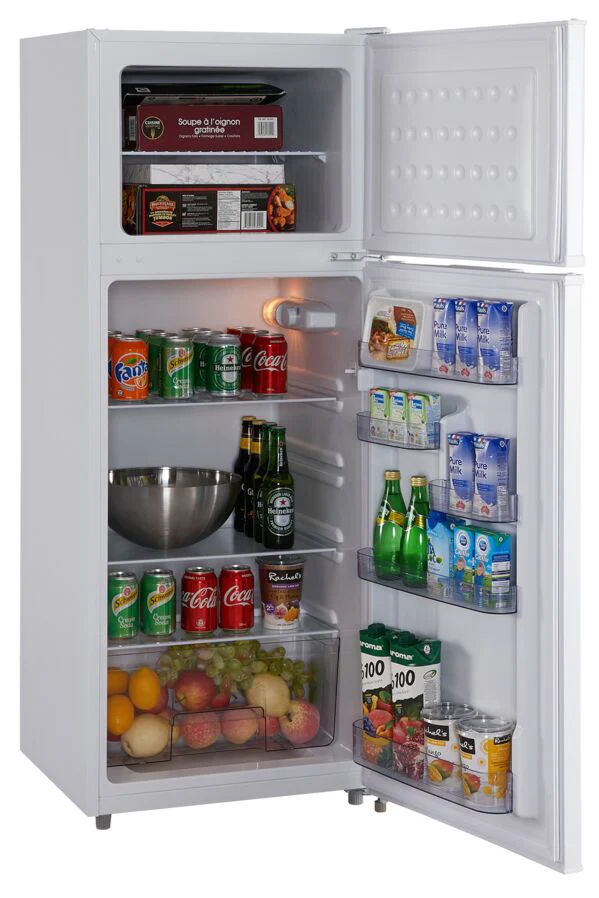 Epic 21.5" 7.5 Cu. Ft. White Top-Freezer Refrigerator - ER82W-1 - Image 4