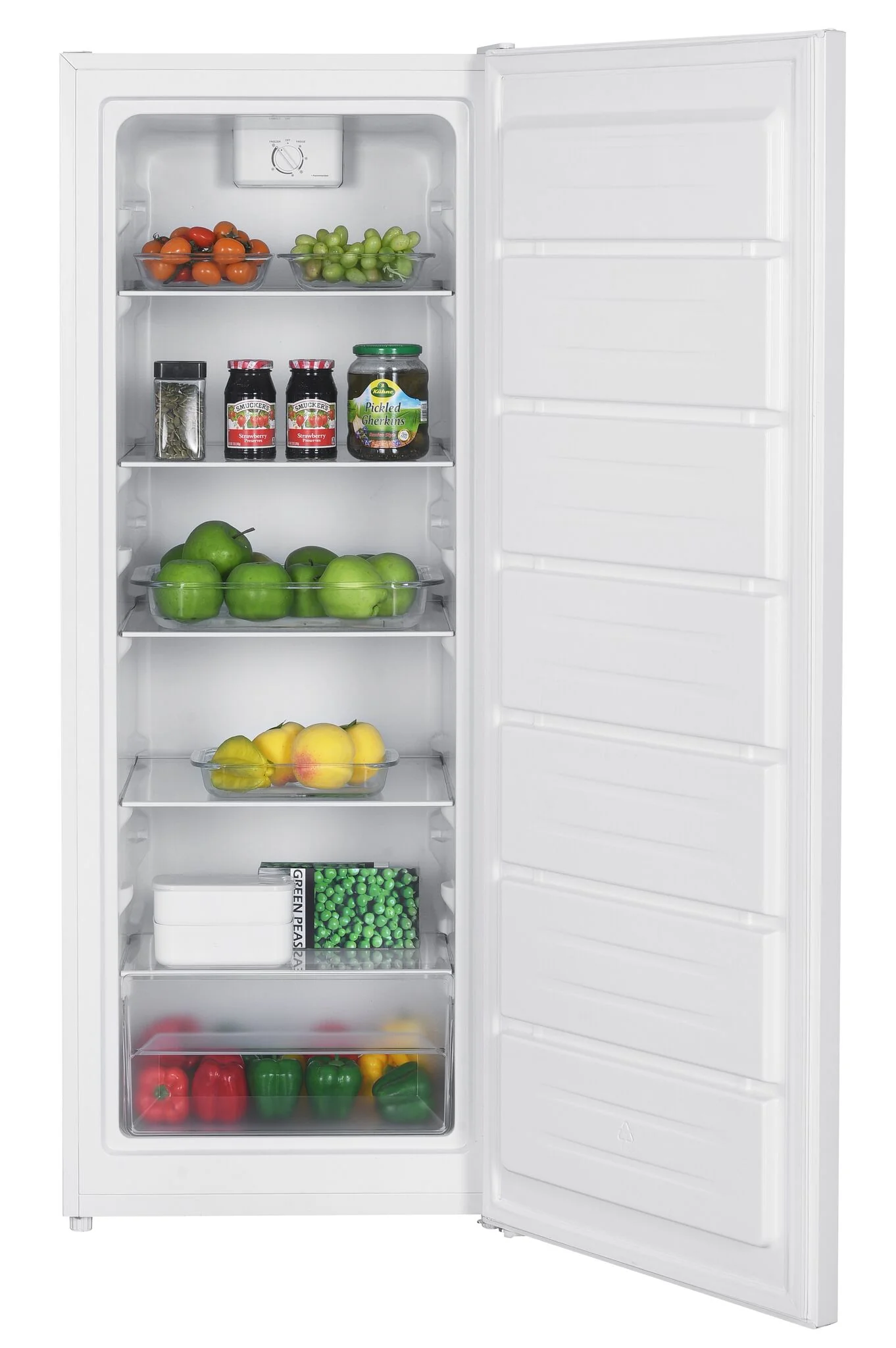 Epic 22" 7.0 Cu. Ft. White Convertible Refrigerator/Freezer – ERF70W - Image 4