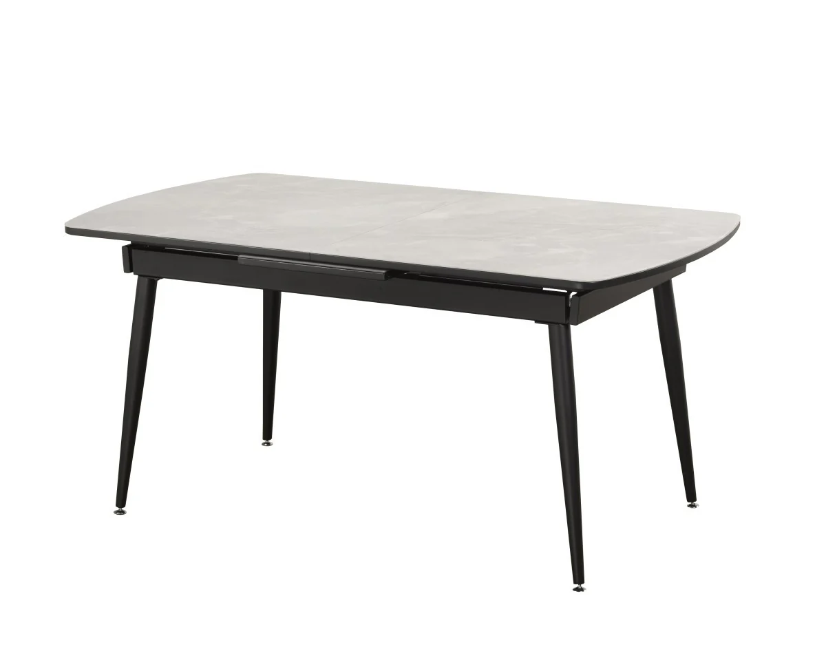 Erme Extendable Dining Table - White - Image 2