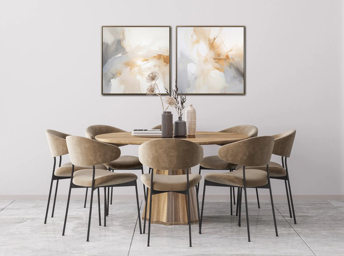 Ethereal Motion I Wall Art - Multi-Colour - 30 X 30 - Image 2
