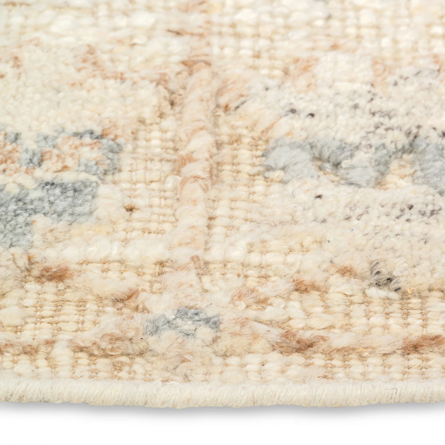 Ethos Hand-Knotted Rug - 8' x 10' - Beige/Blue - Image 2