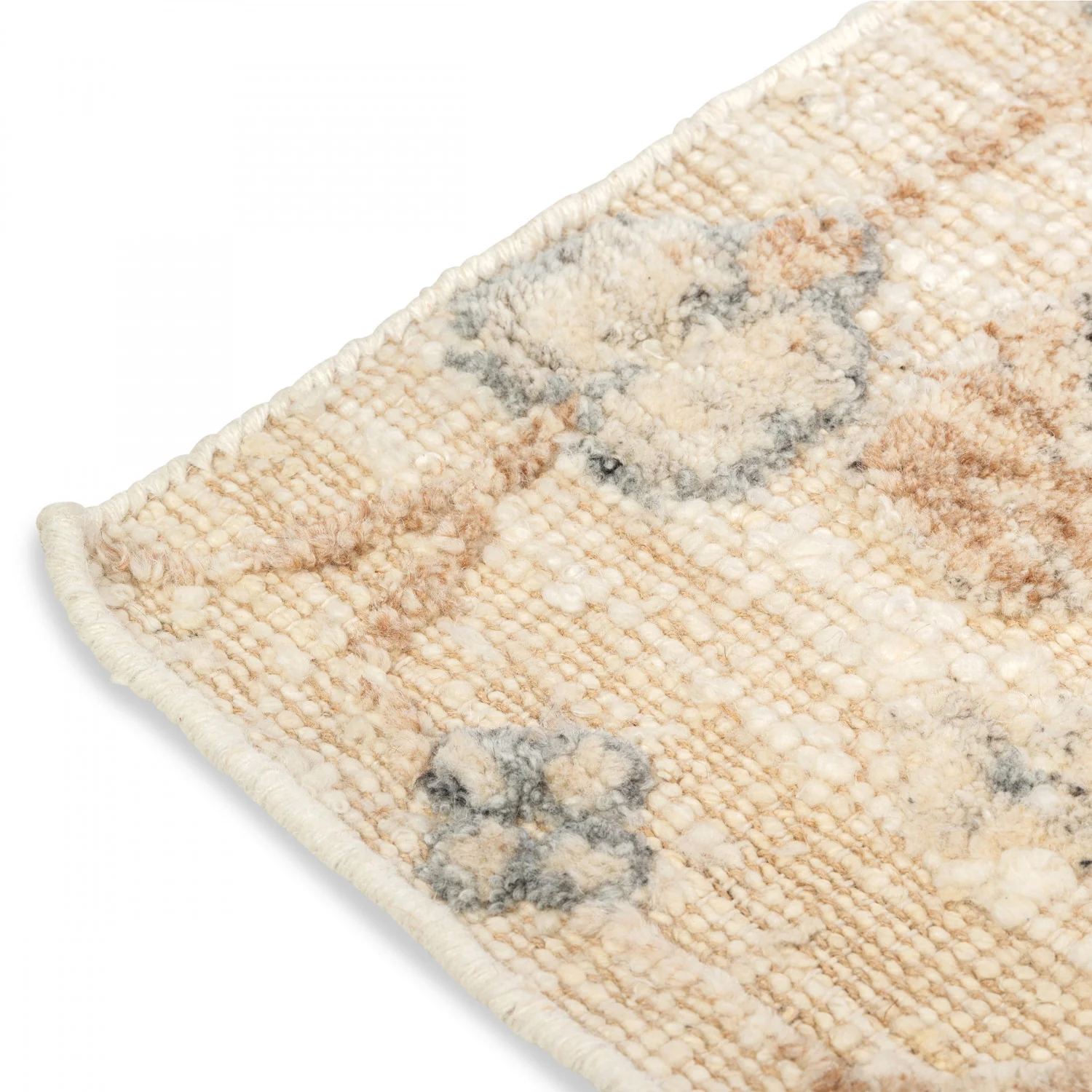 Ethos Hand-Knotted Rug - 9' x 12' - Beige/Blue - Image 3