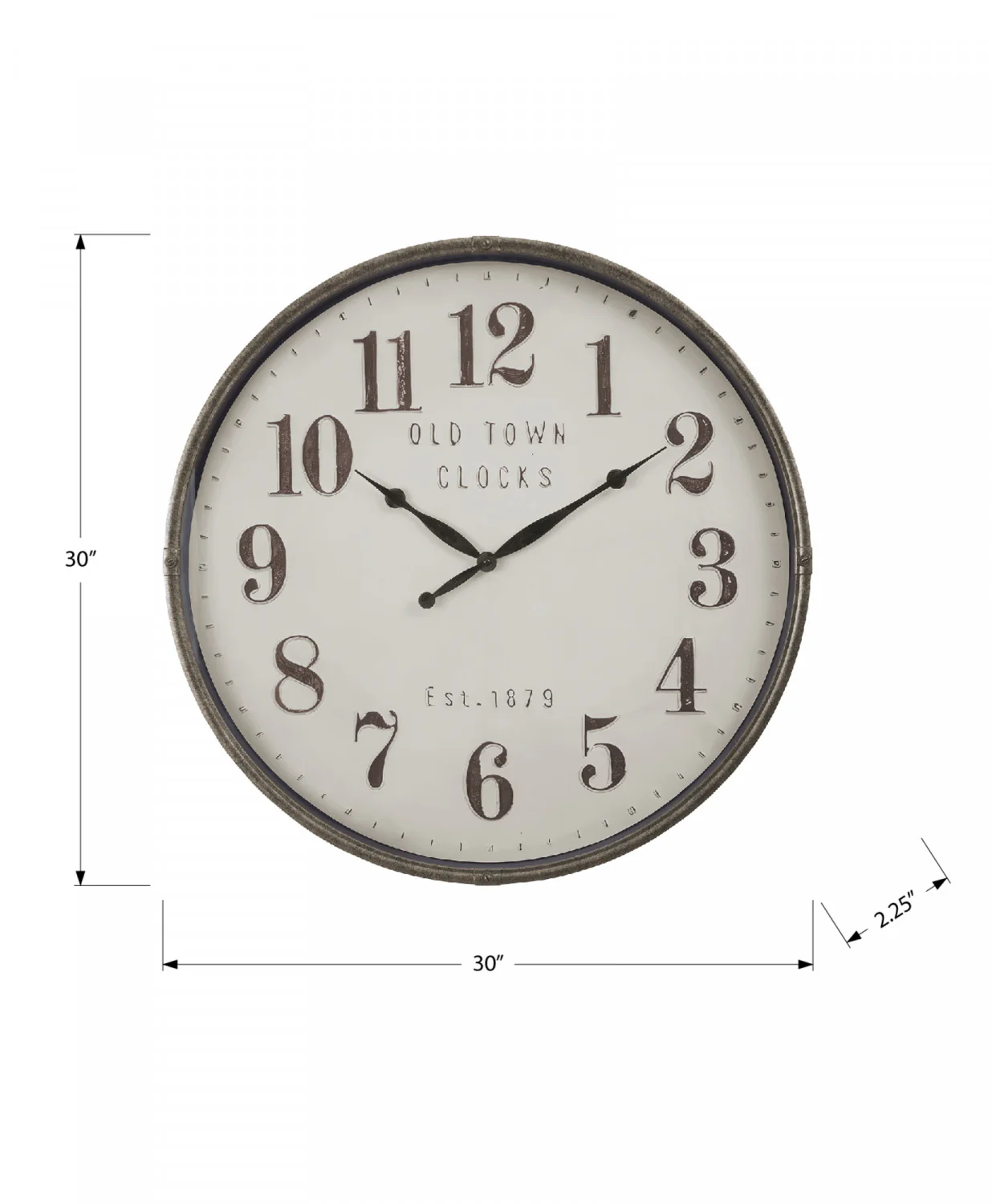 Evoke Clock - Brown - Image 3