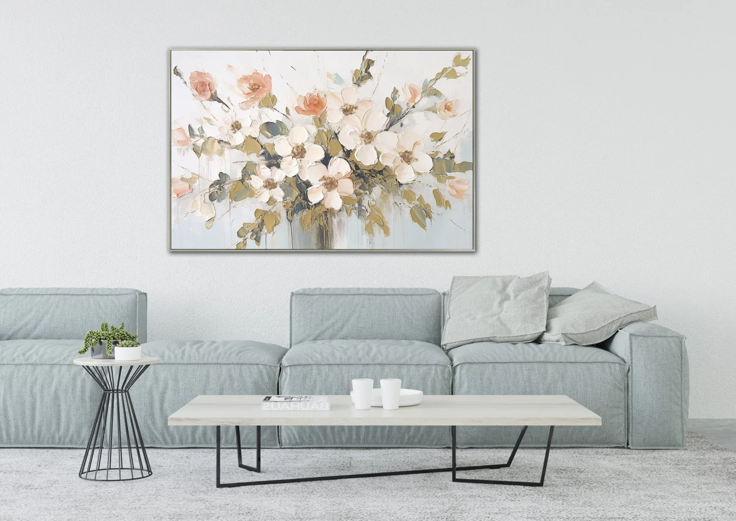 Faded Elegance Wall Art - Multi-Colour - 32 X 48 - Image 2