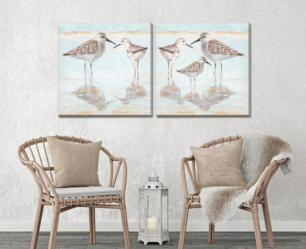 Family Gathering Wall Art - Light Brown - 24 X 24 - Image 2