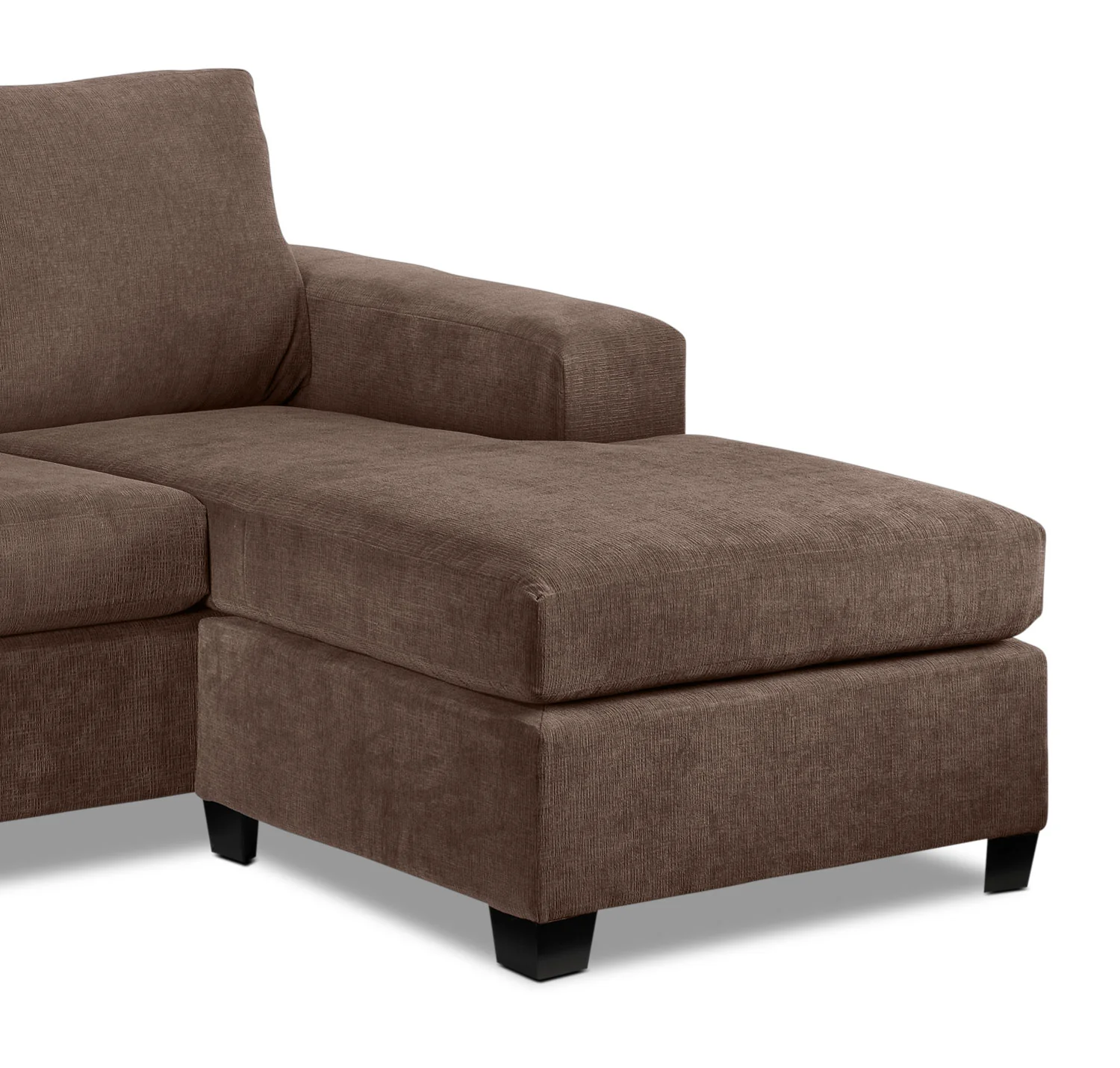 Fava Chaise Sofa - Light Brown - Image 6