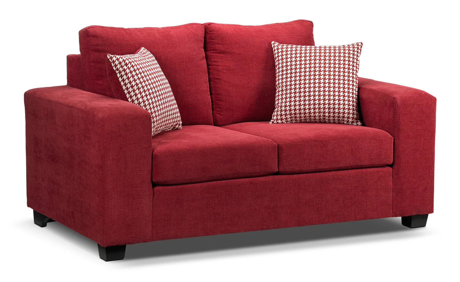 Fava Sofa, Loveseat and Chair Set - Red - Image 3