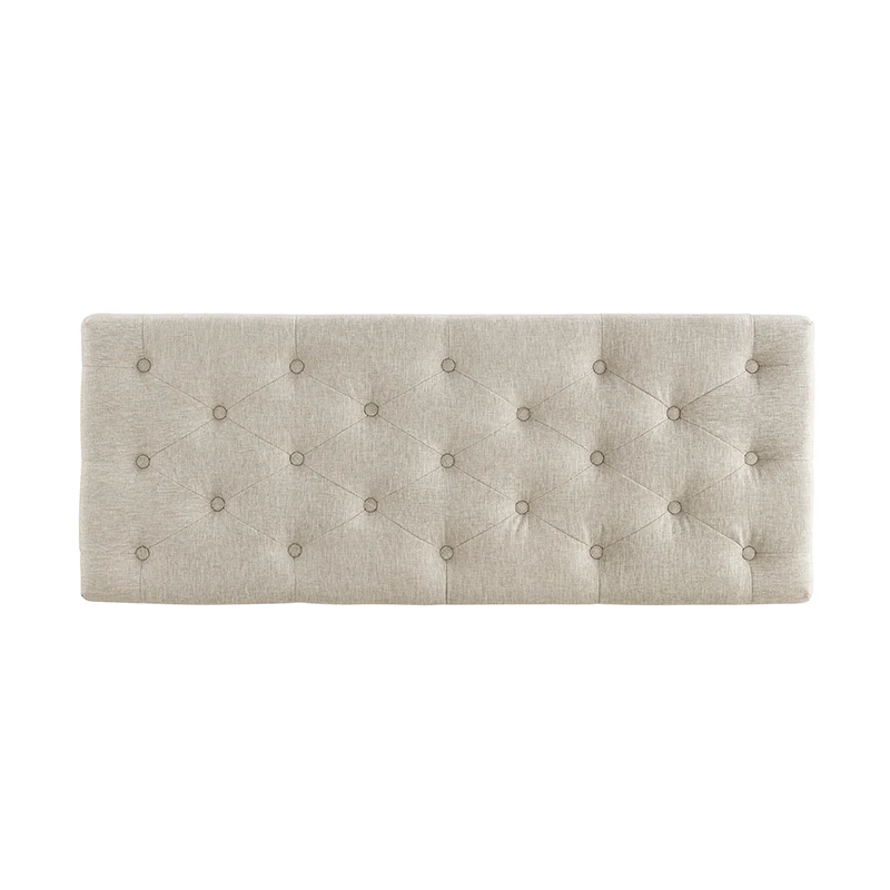 Faye Ottoman - Beige - Image 4