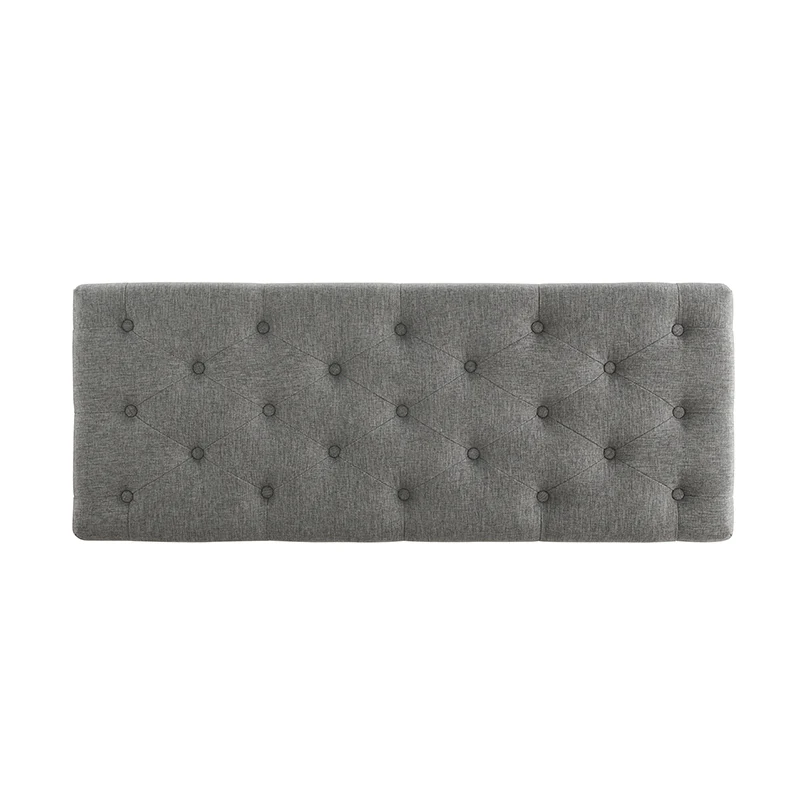 Faye Ottoman - Grey - Image 5