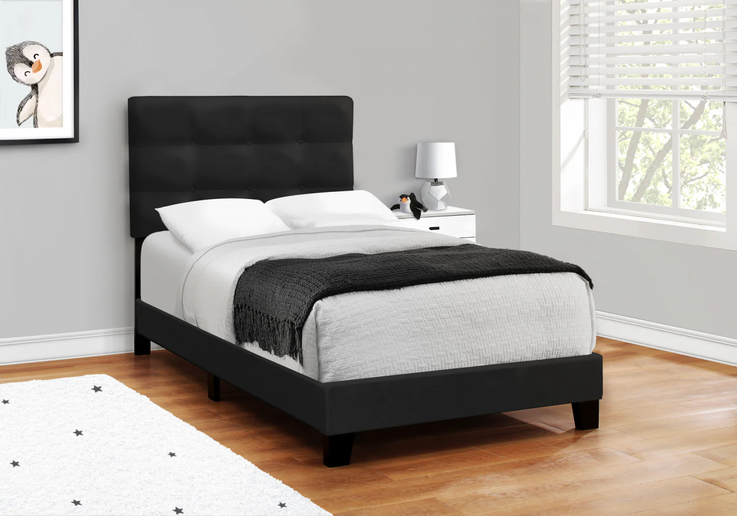 Felicity Twin Bed - Black - Image 2