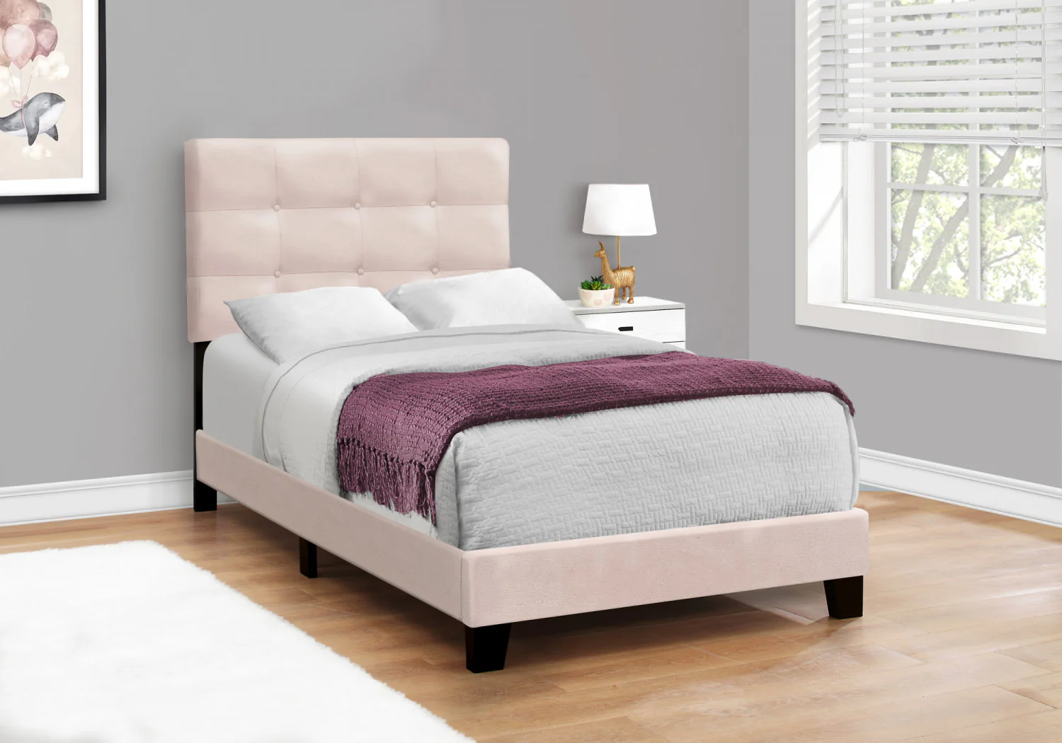 Felicity Twin Bed - Pink - Image 2