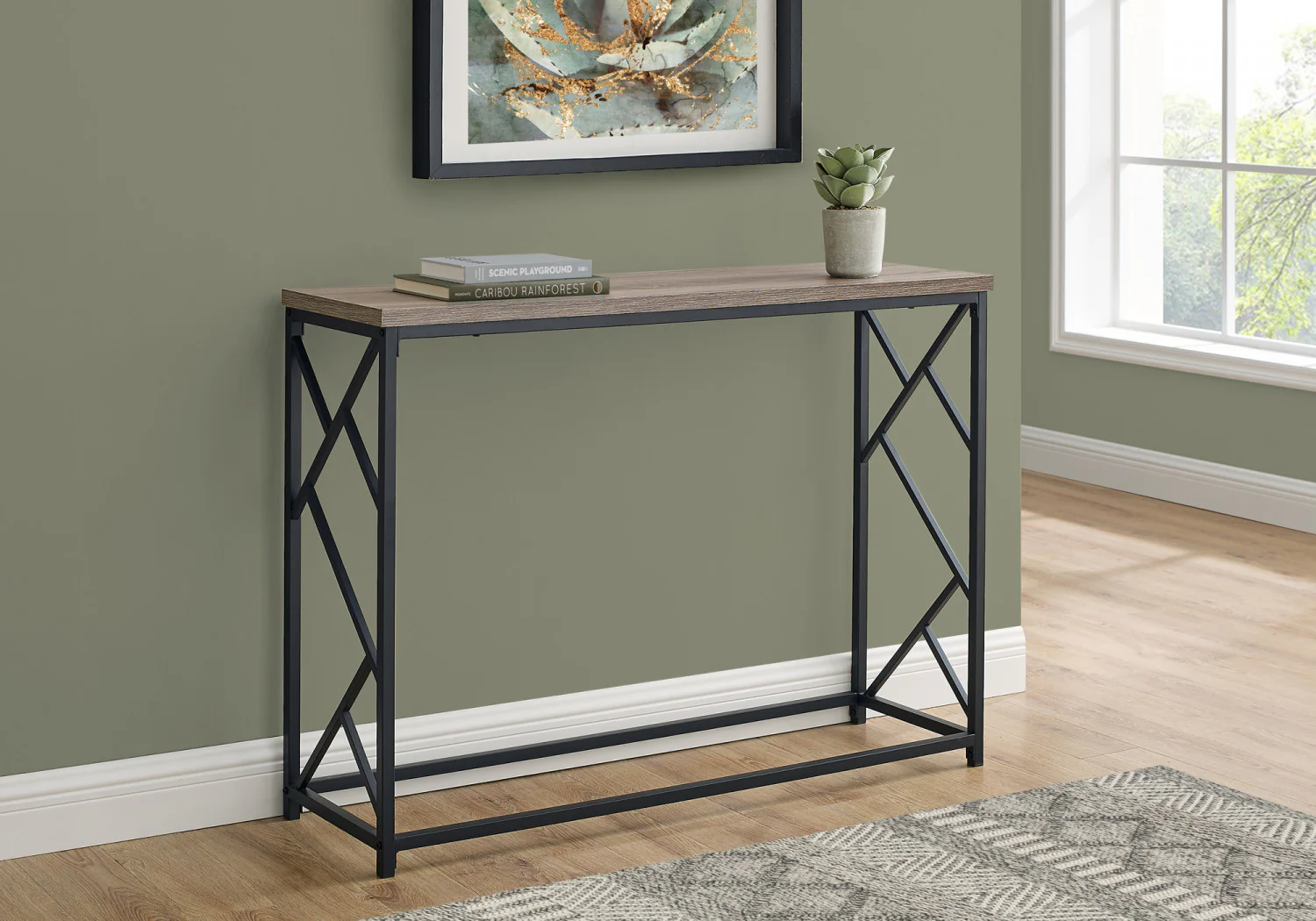 Fenn Sofa Table - Light Brown - Image 12