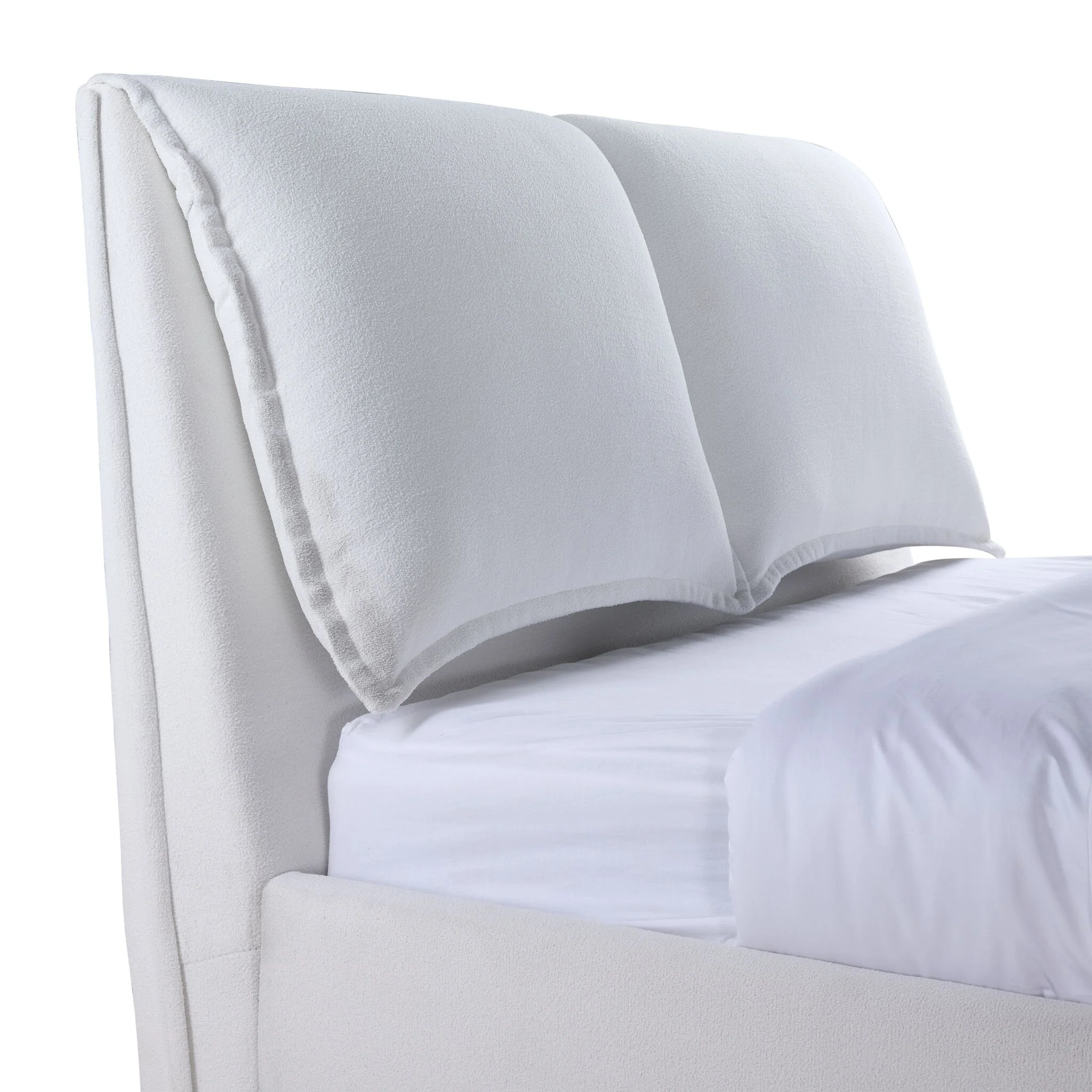 Fern 3-Piece Queen Bed - White - Image 3