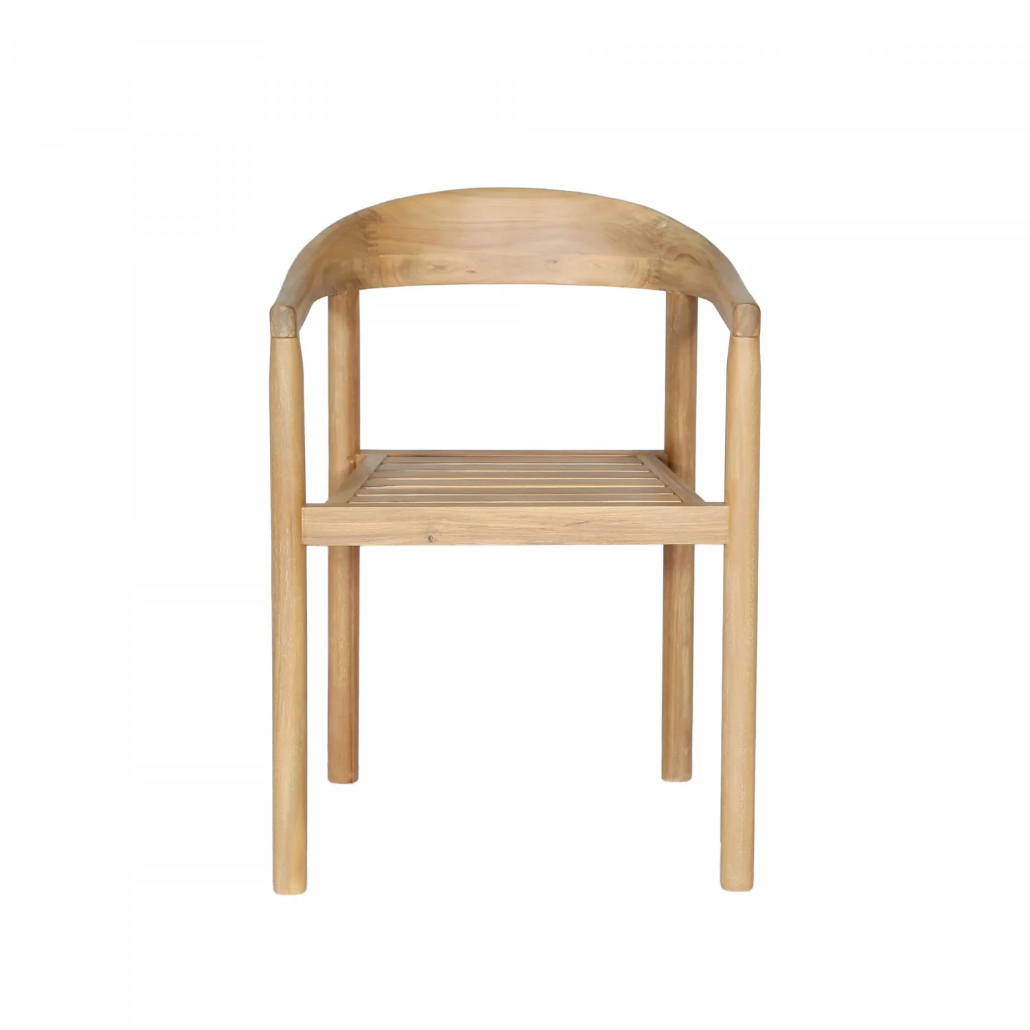 Fernlow Outdoor Dining Chair - Natural - Set of Two - Image 2