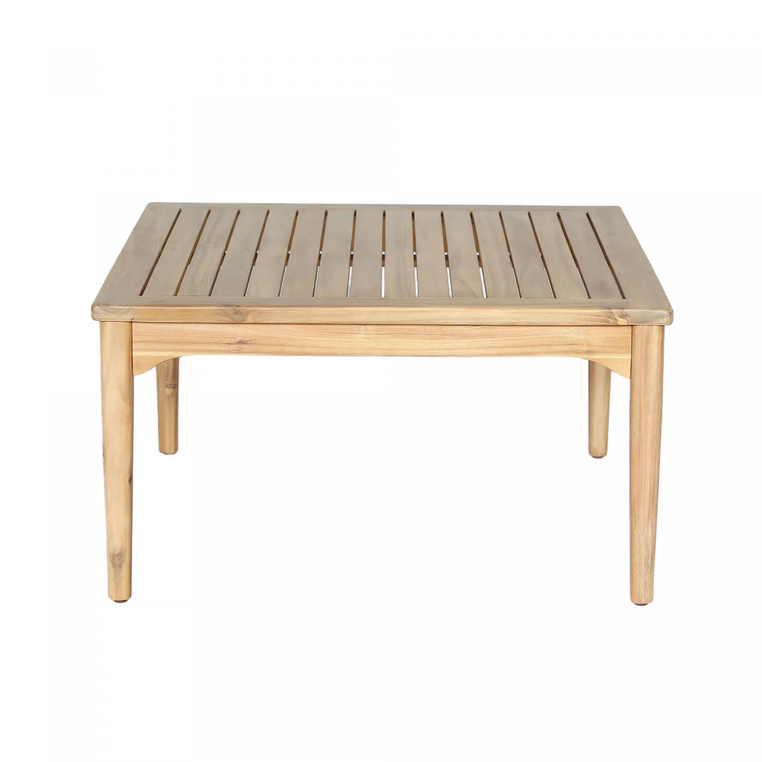 Fernlow Outdoor Square Coffee Table - Natural - Image 4