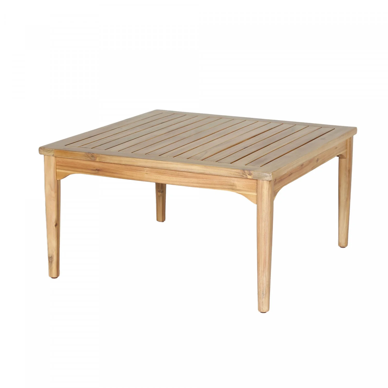 Fernlow Outdoor Square Coffee Table - Natural - Image 5