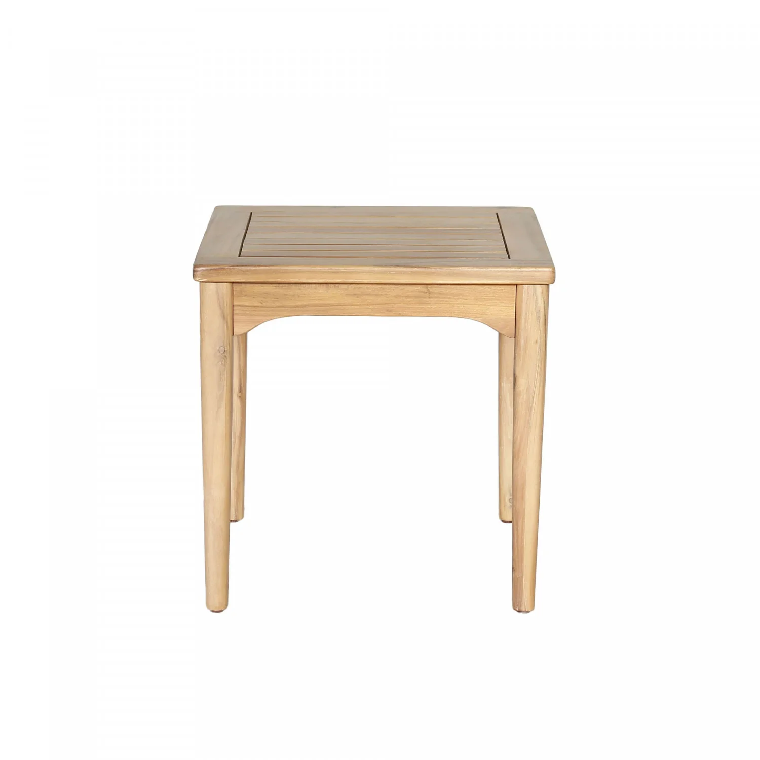 Fernlow Outdoor Square Side Table - Natural - Image 2