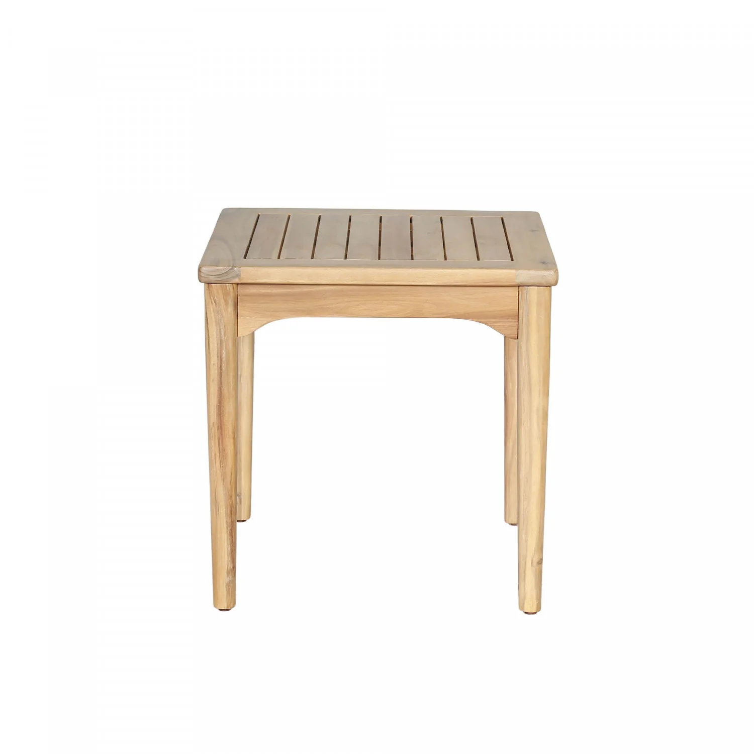 Fernlow Outdoor Square Side Table - Natural - Image 3