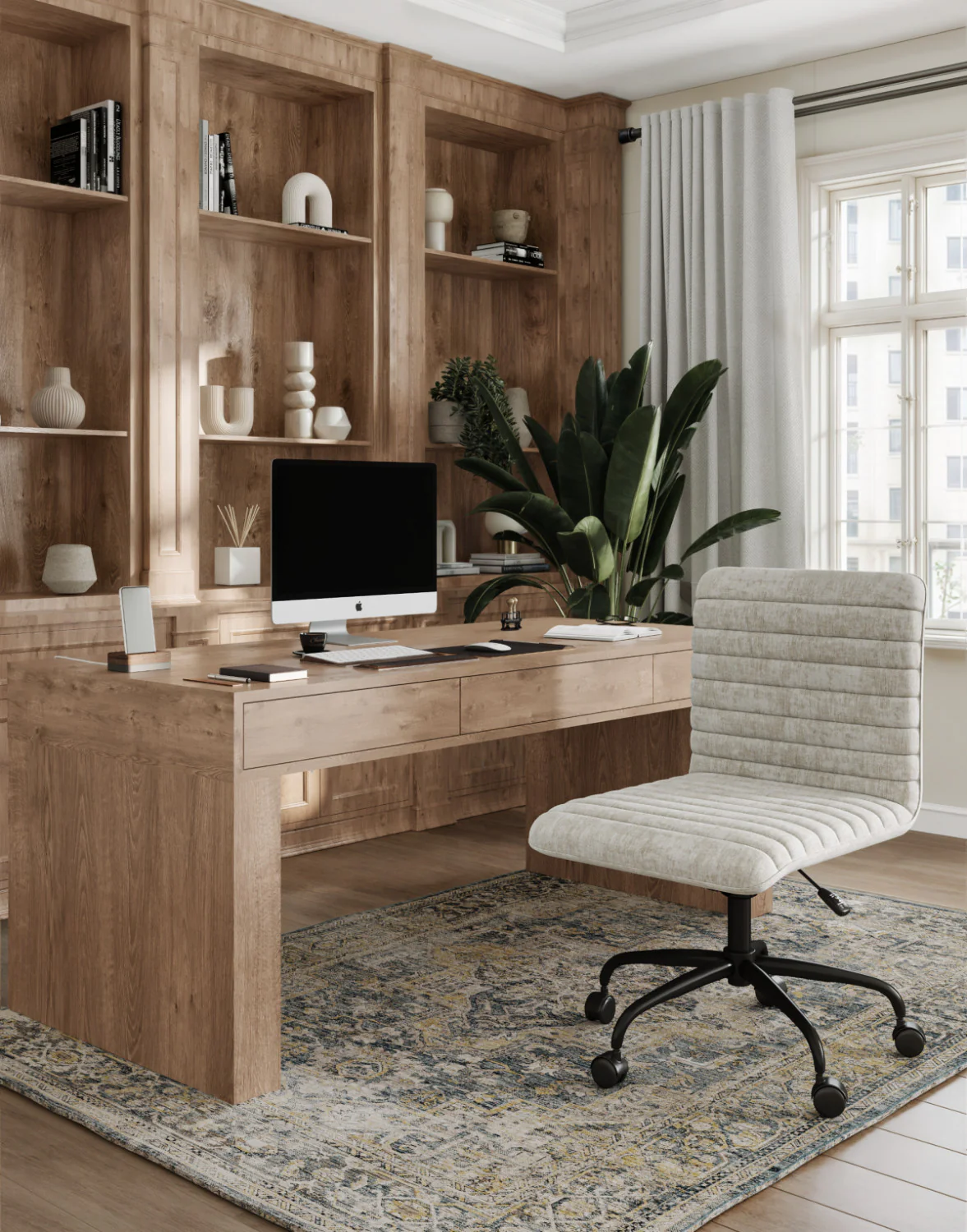 Ferris Office Chair - Beige - Image 2