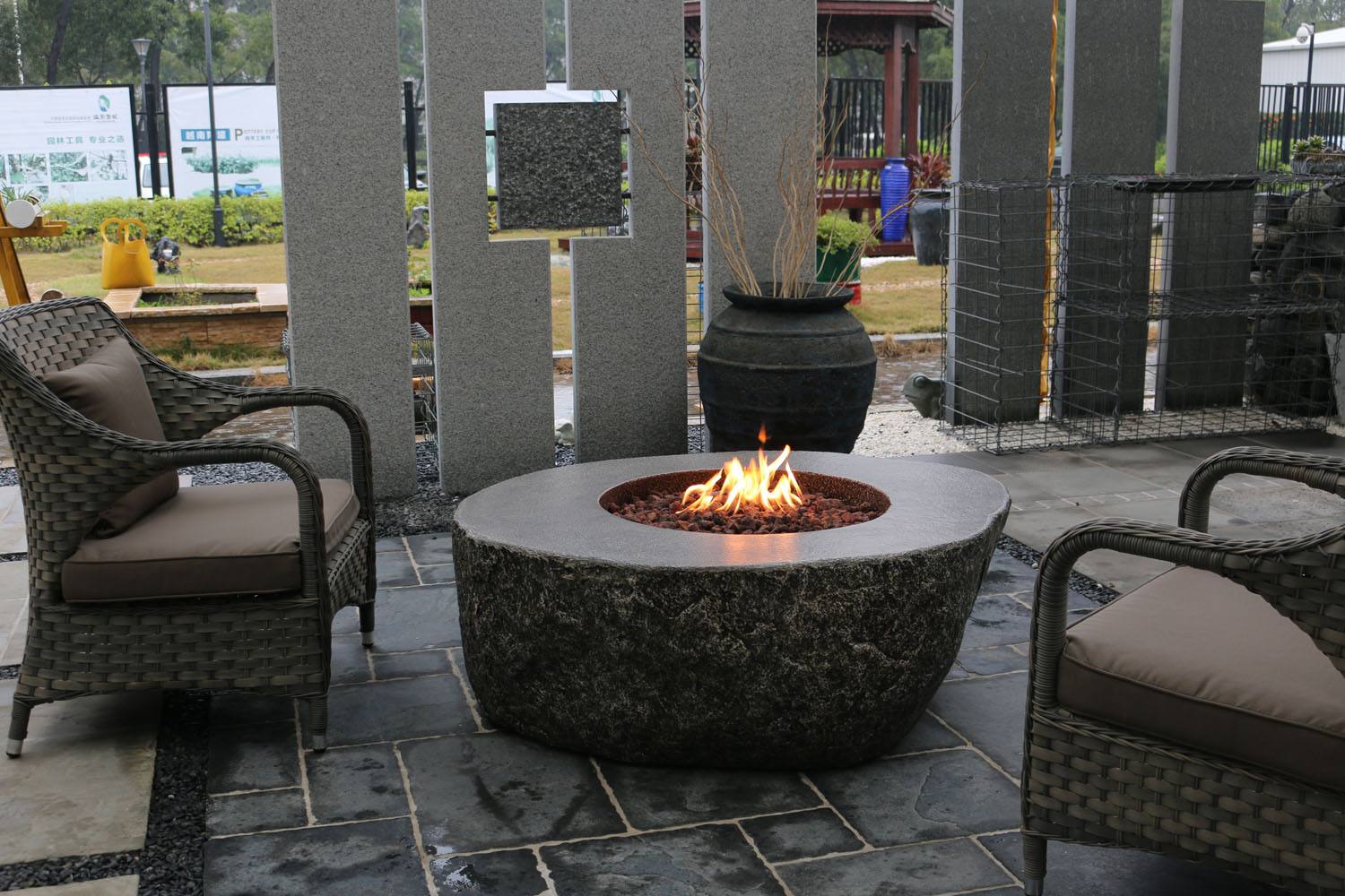 Fiery Vesuvius Fire Table - Propane - Image 3