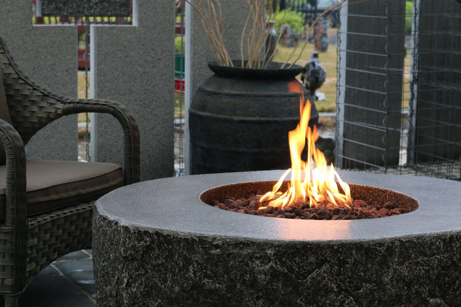 Fiery Vesuvius Fire Table - Propane - Image 6