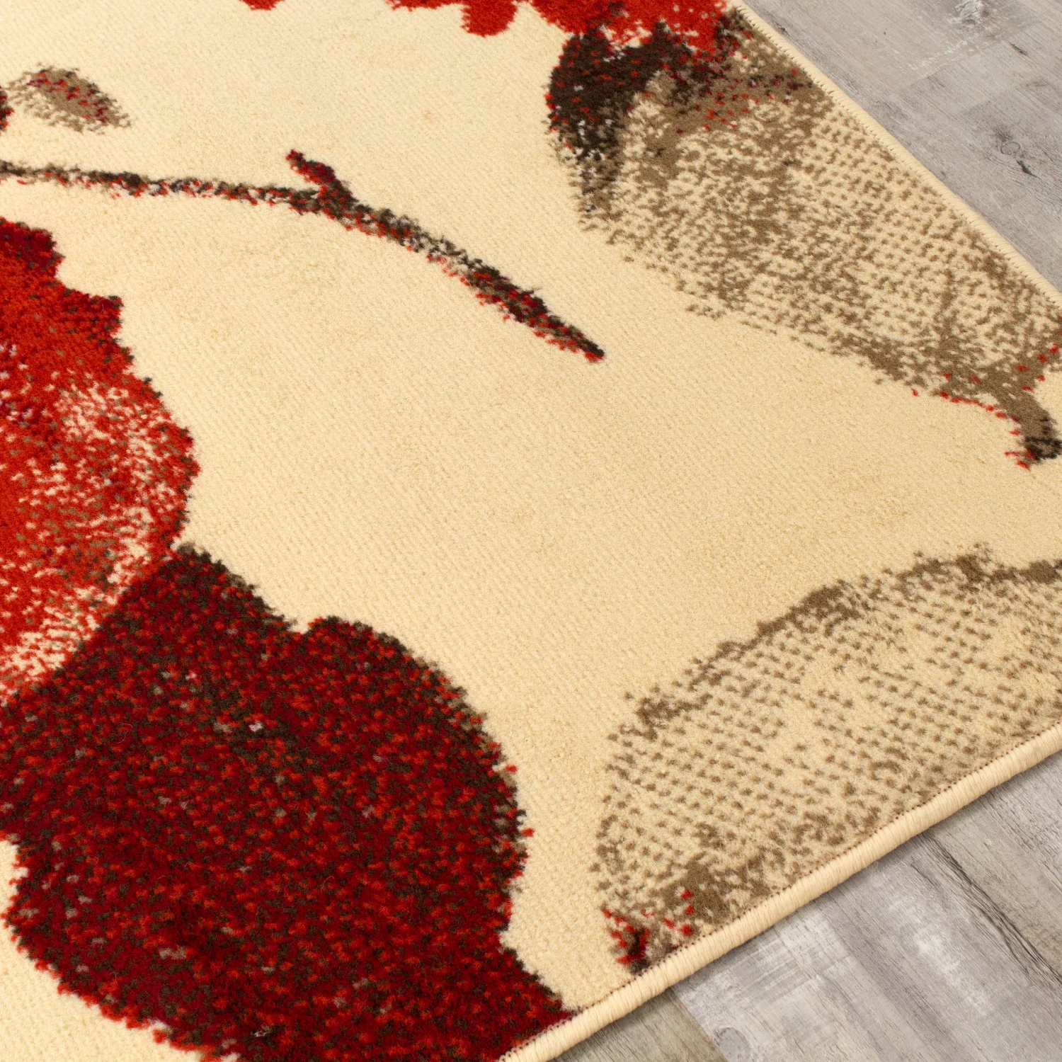 Fiona Vintage Area Rug - 5' X 7' - Cream/Red - Image 4