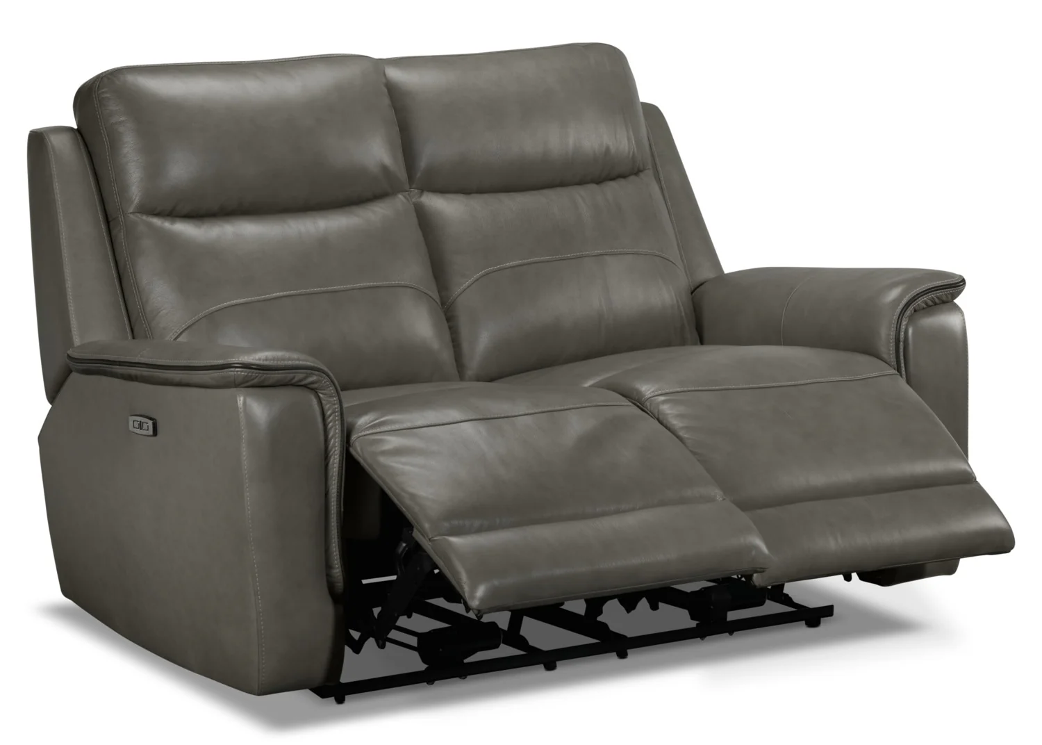 Firenze Power Reclining Loveseat - Grey - Image 3