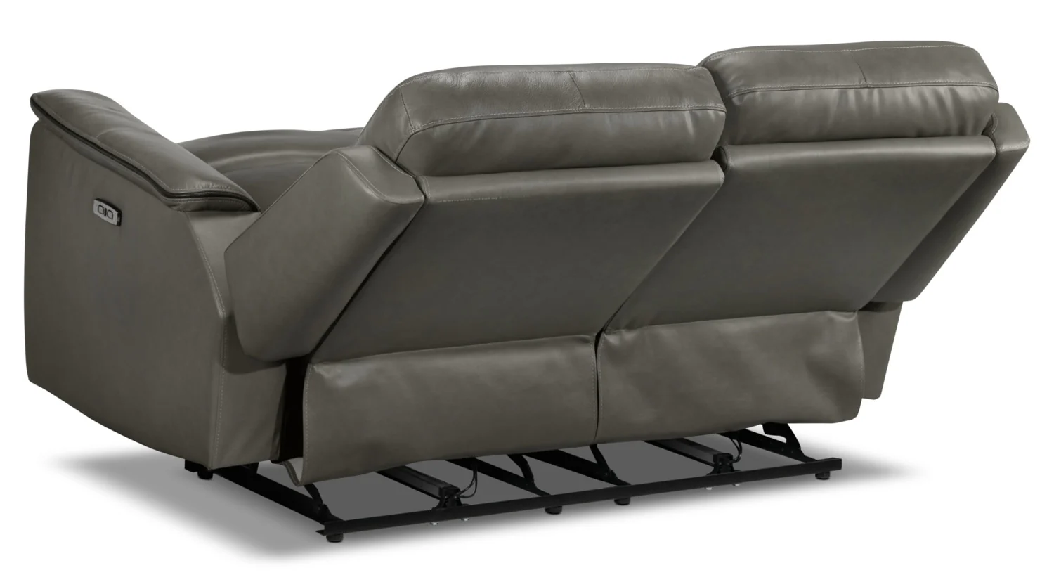 Firenze Power Reclining Loveseat - Grey - Image 8