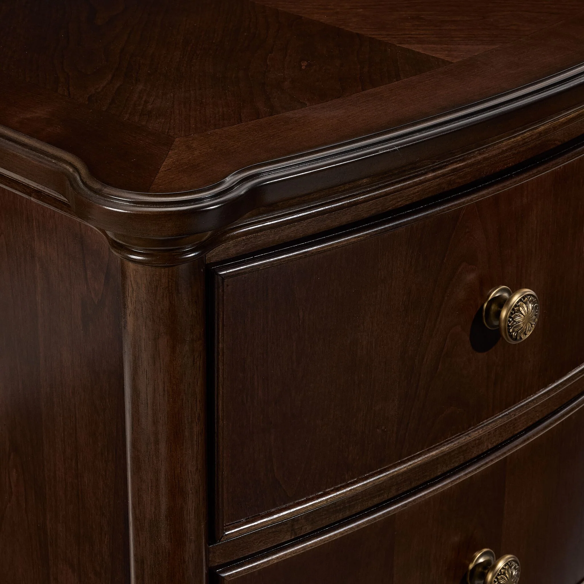 Florence 5-Drawer Chest - Brown - Image 4